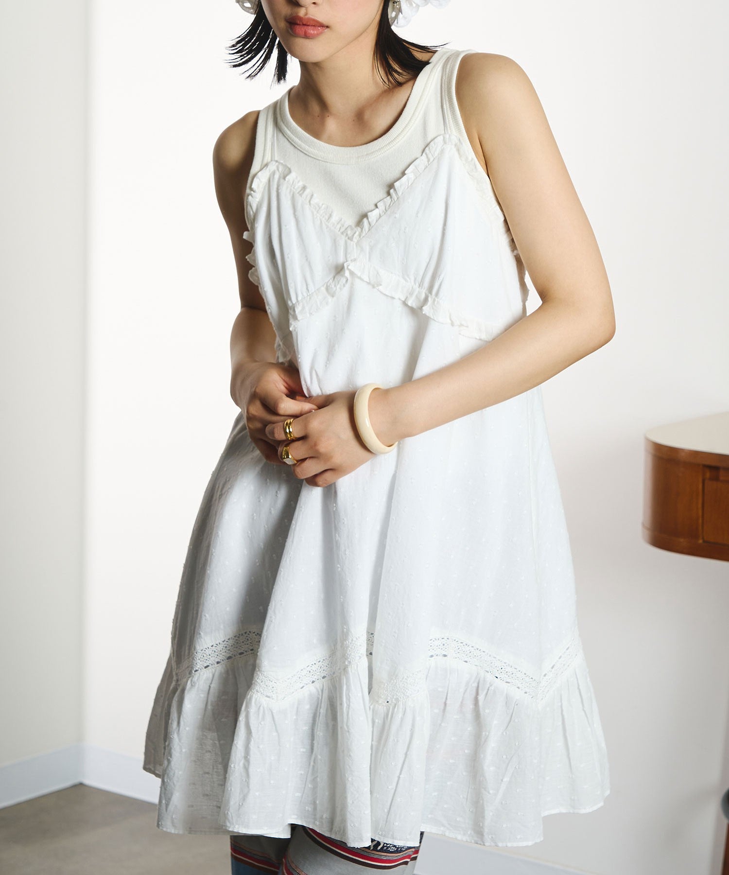 LACE CAMI DRESS