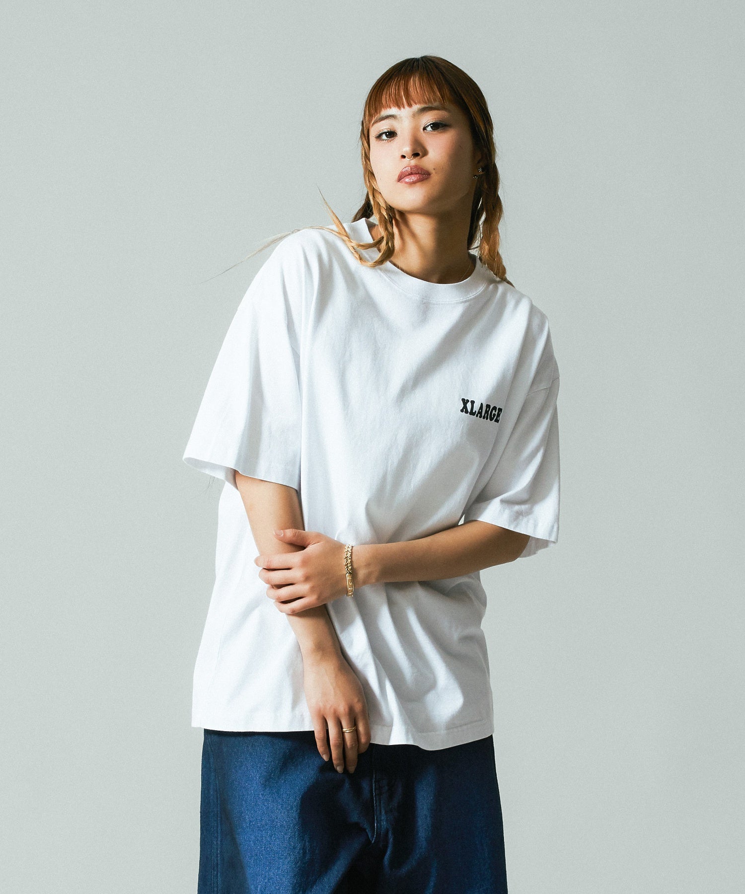 MODEL 身長165cm / 着用サイズ：Lサイズ