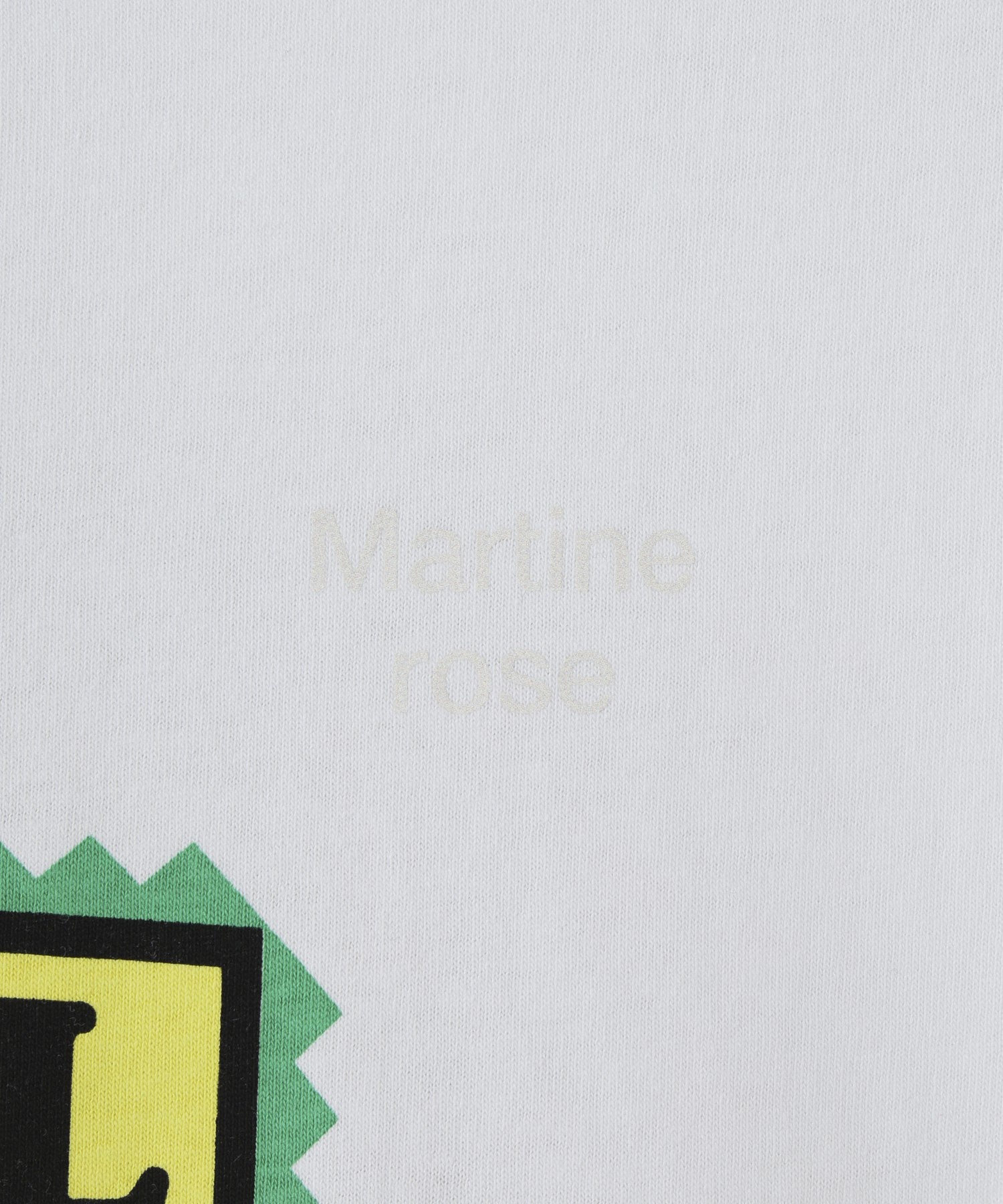 MARTINE ROSE/マーティン ローズ/S/S OVERSIZED T-SHIRT 621JE03000J
