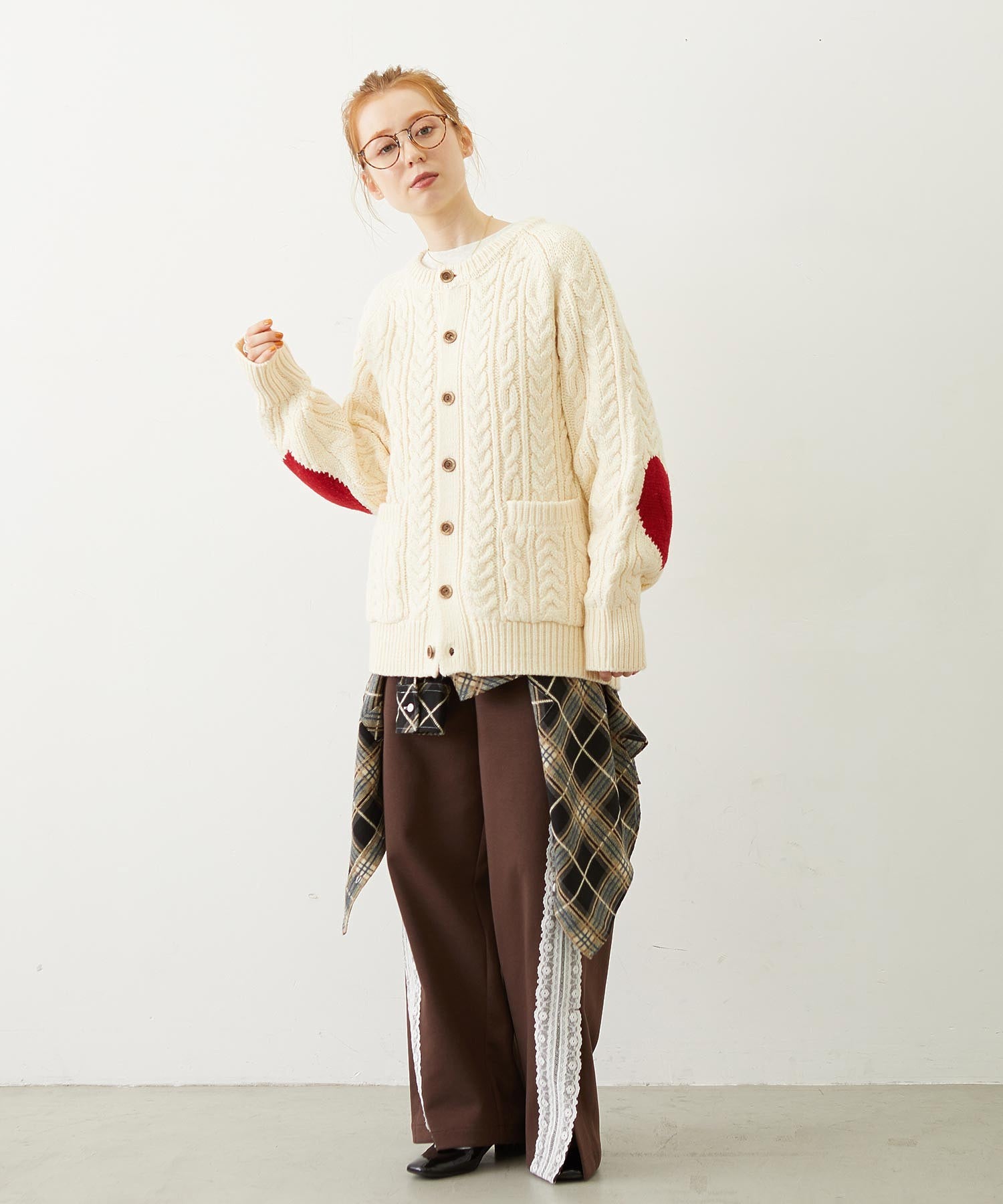 LACE LINE PANTS