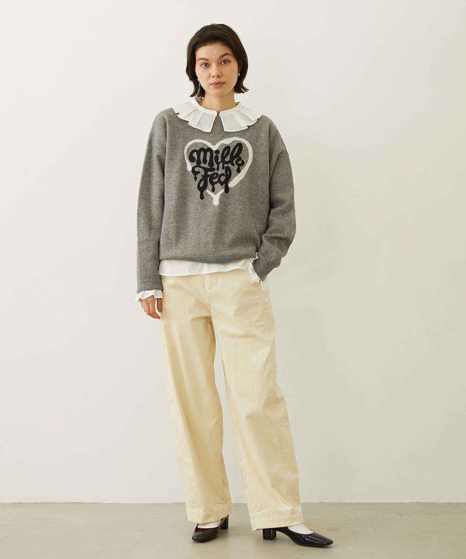 MELTY HEART KNIT TOP