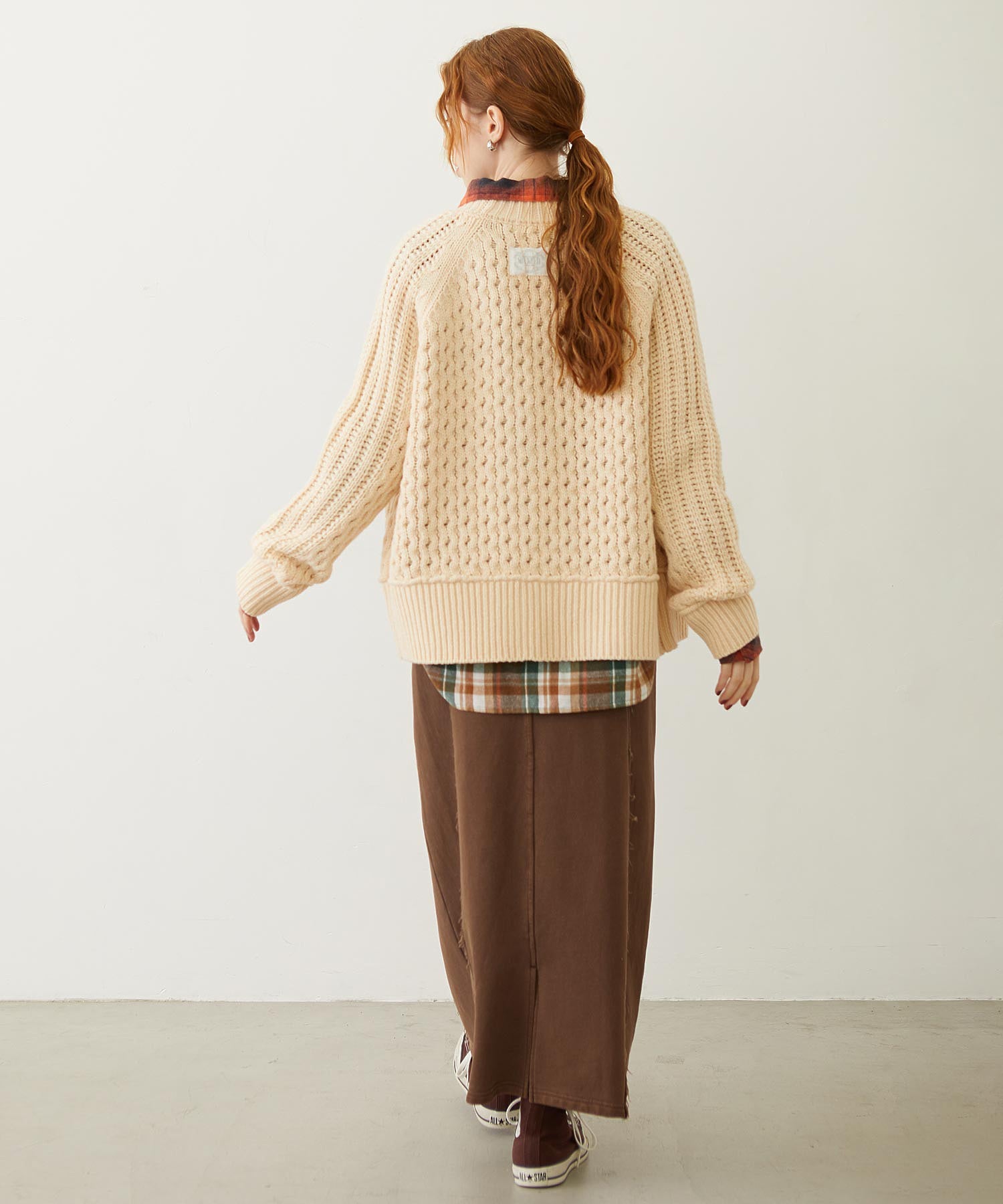 CABLE KNIT CARDIGAN