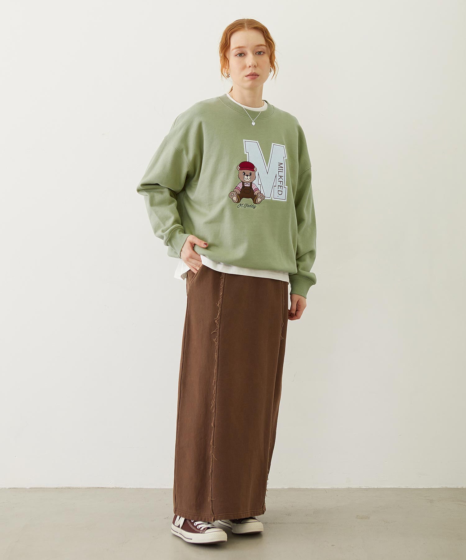 M.FEDDY EMBLEM SWEAT TOP