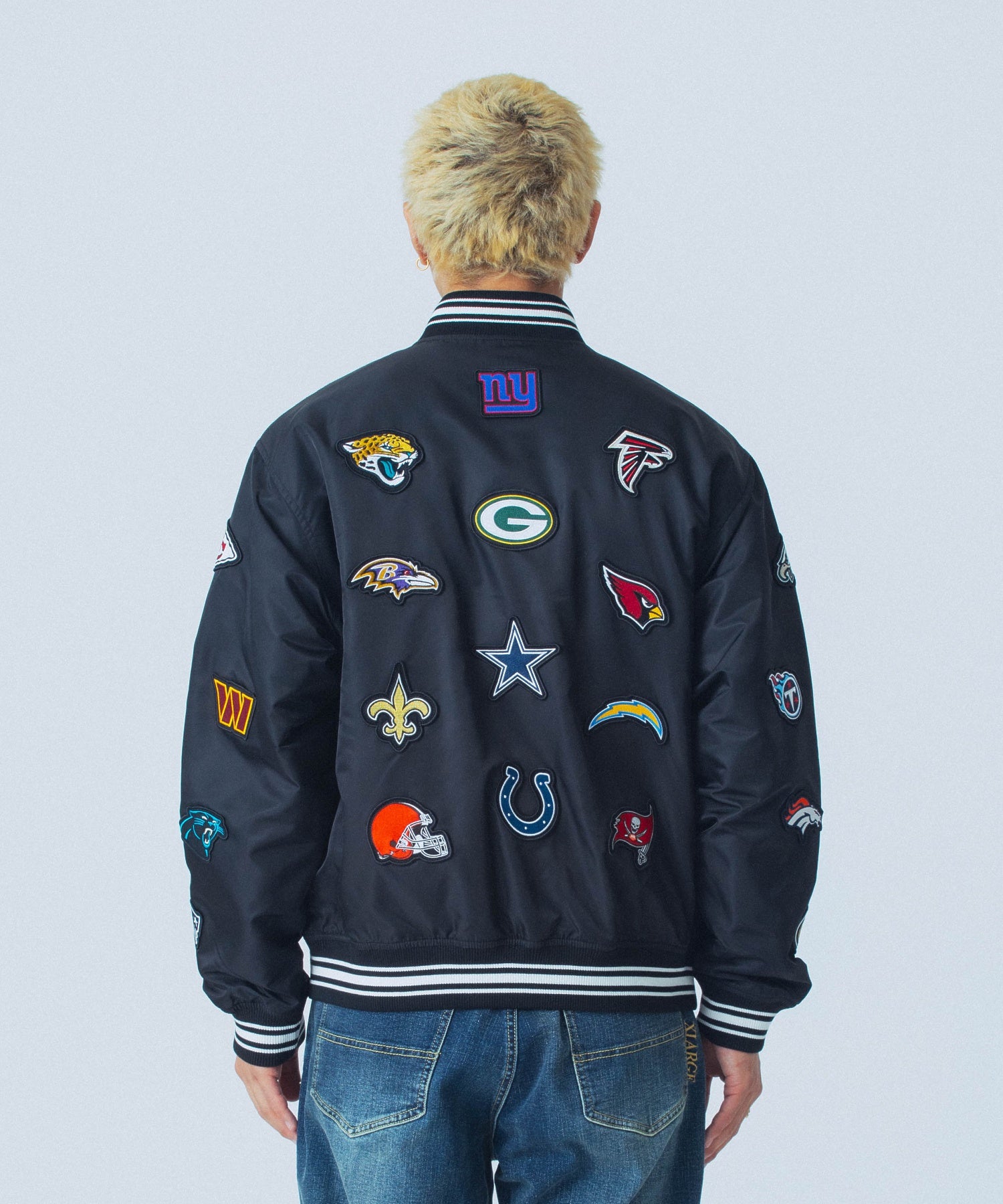 XLARGE×NEW ERA×NFL VARSITY JACKET