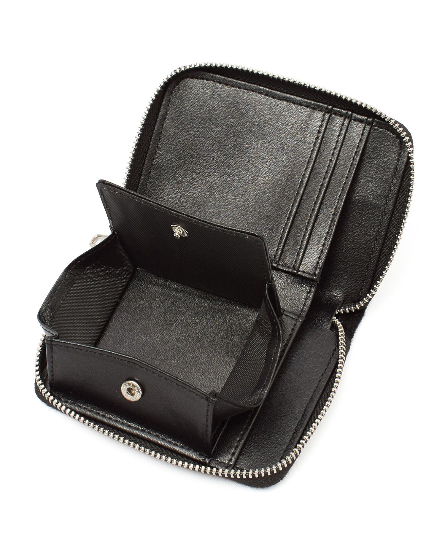 FAUX CALF HAIR LEATHER XG WALLET