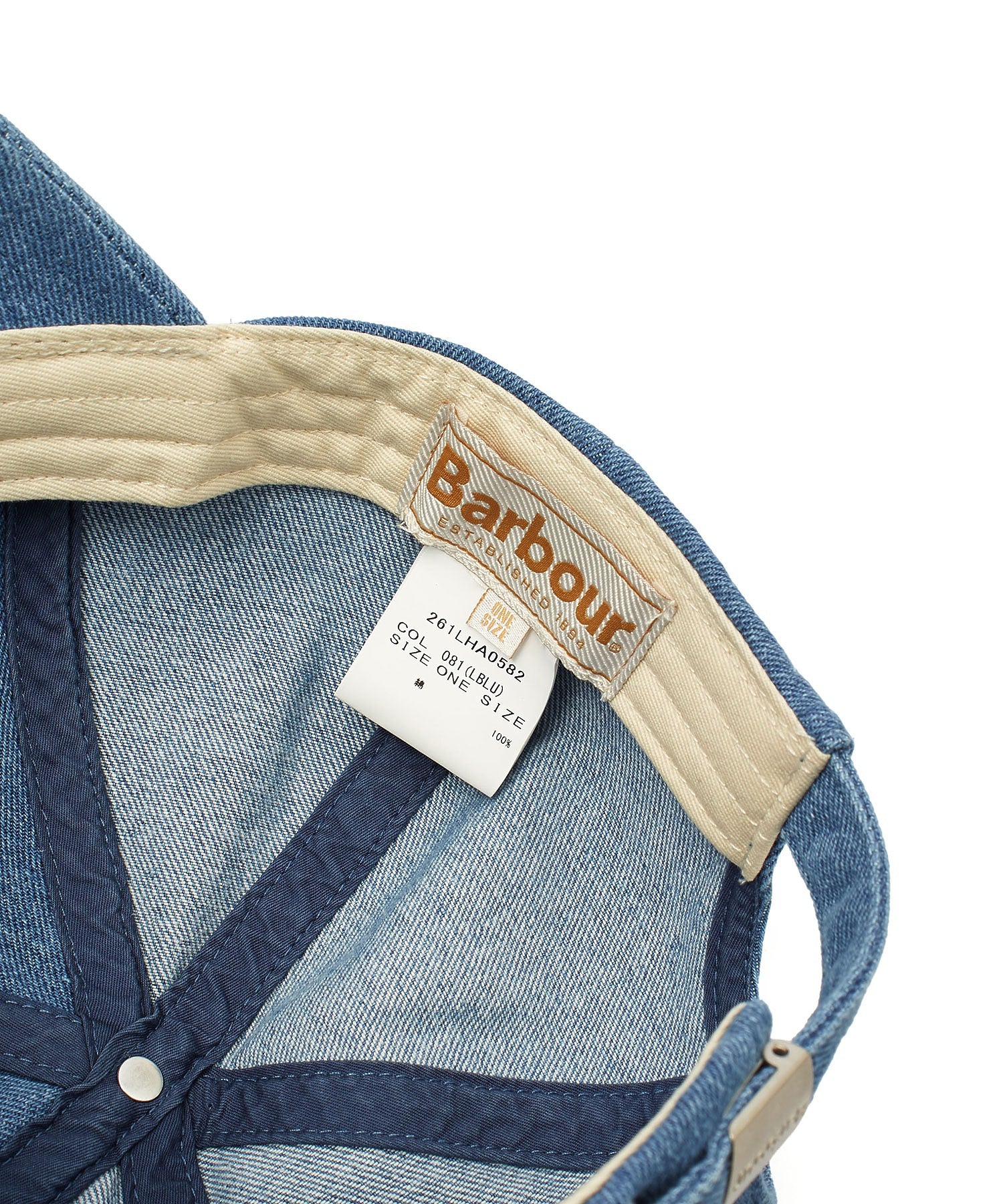 BARBOUR/EMILY DENIM CAP
