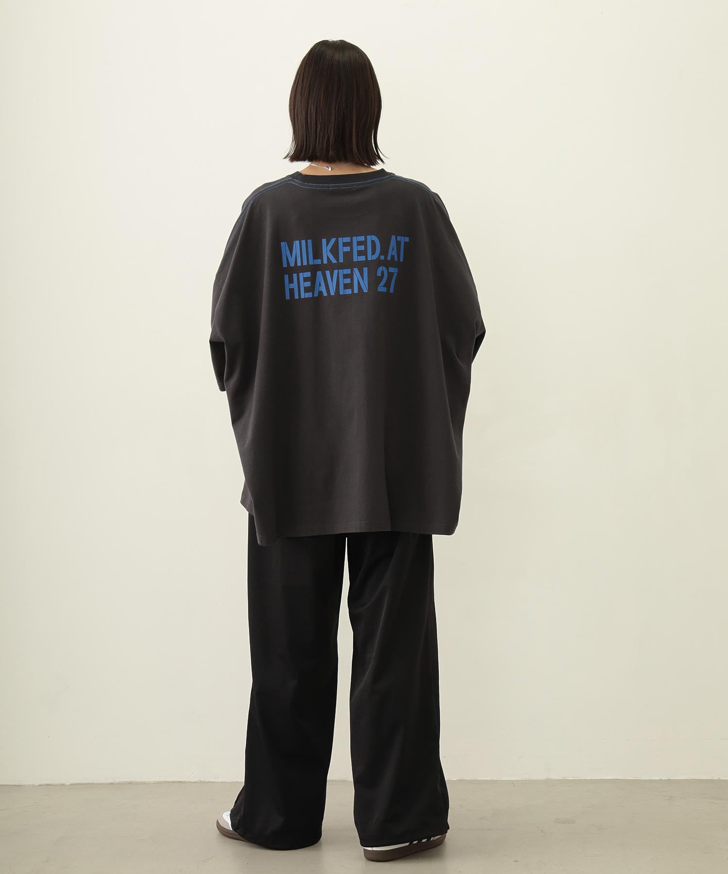 MILKFED. AT HEAVEN27 SUPER BIG S/S TOP