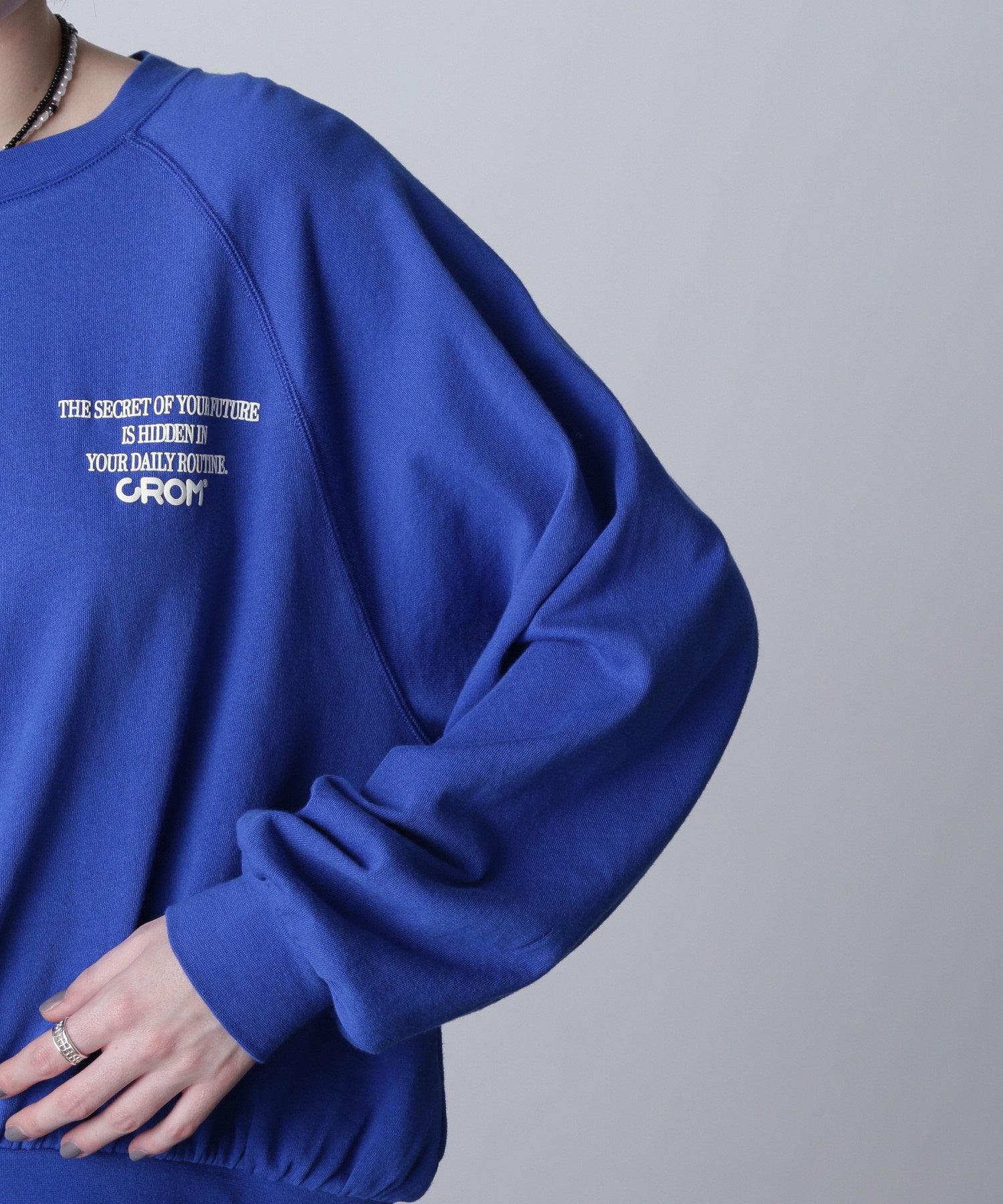 CREOLME/LOGO SWEAT SHIRT