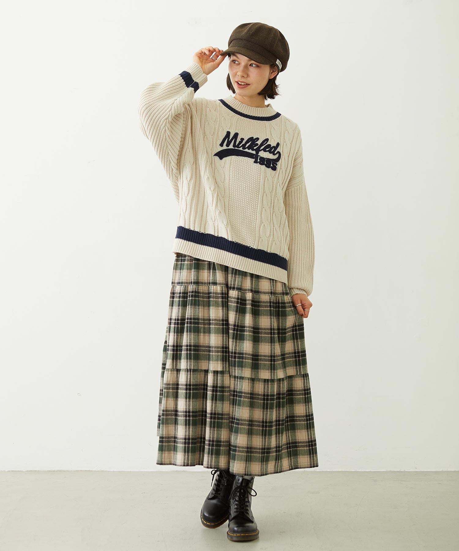 CRICKET KNIT PATCH TOP
