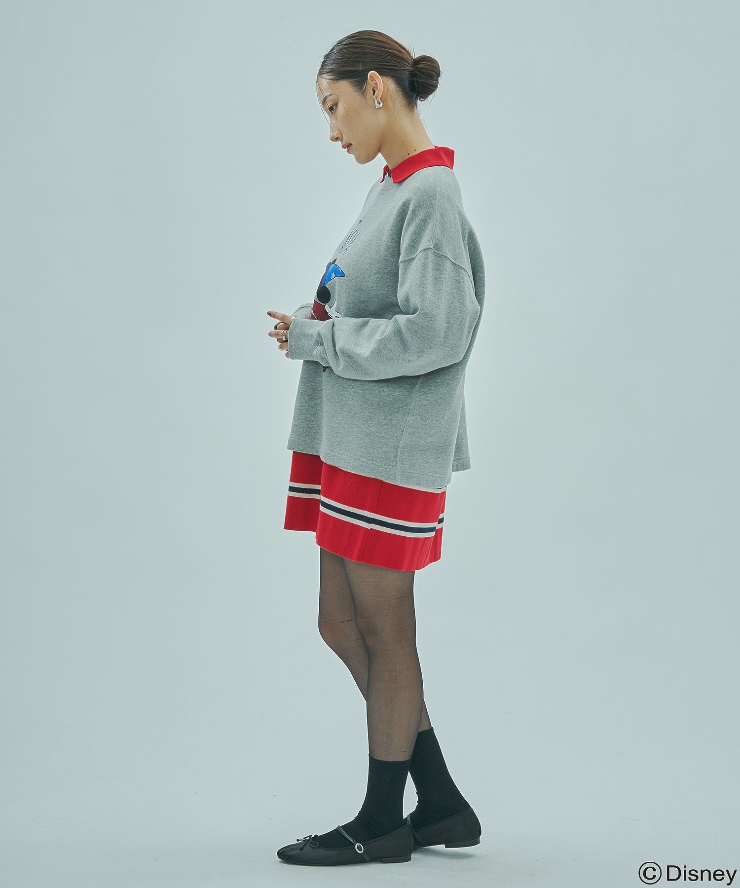 model:163cm 着用サイズ:S