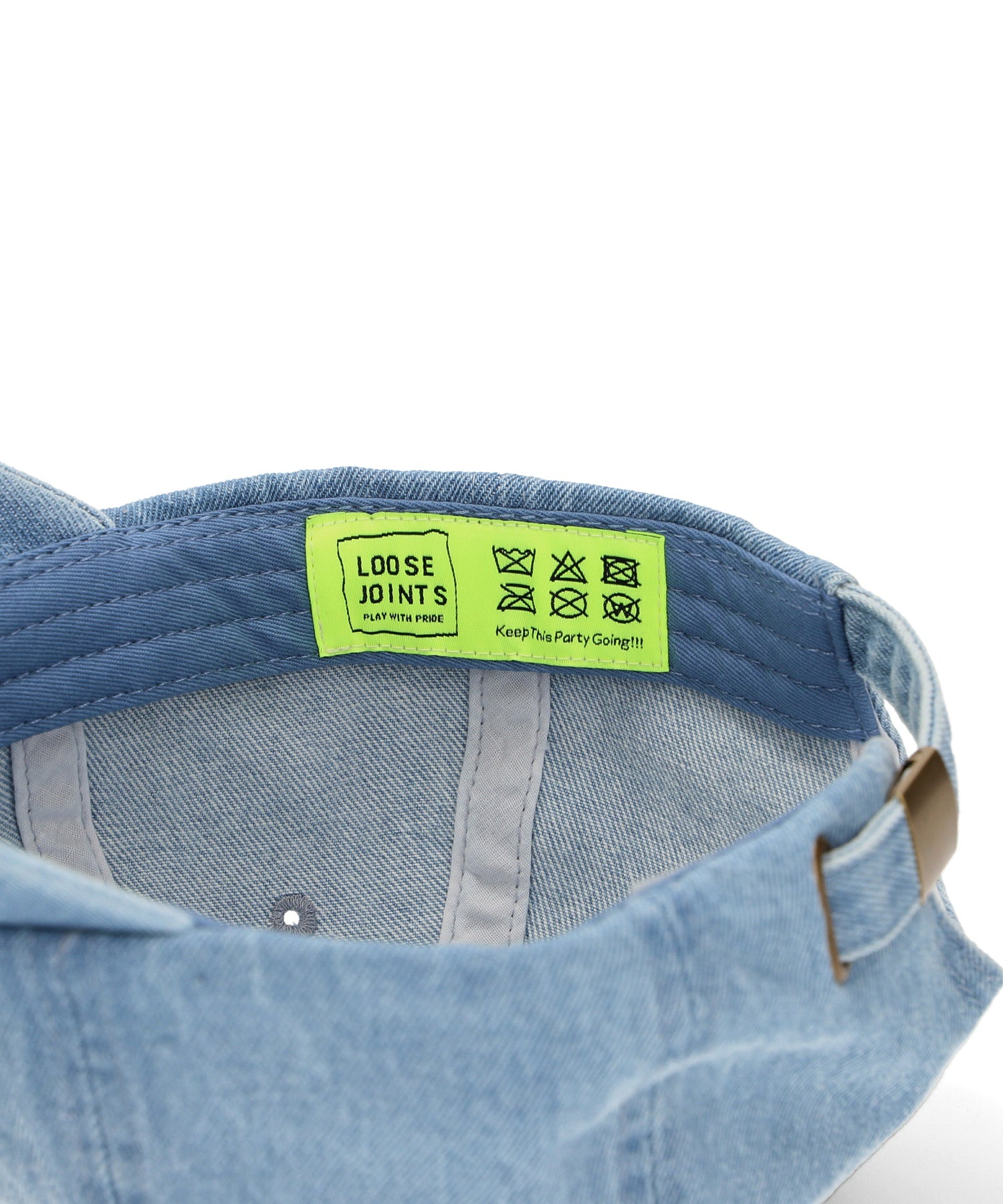 LOOSE JOINTS/ルーズジョインツ ED DAVIS Graphic Reality BASEBALL CAP LS24HT004ED