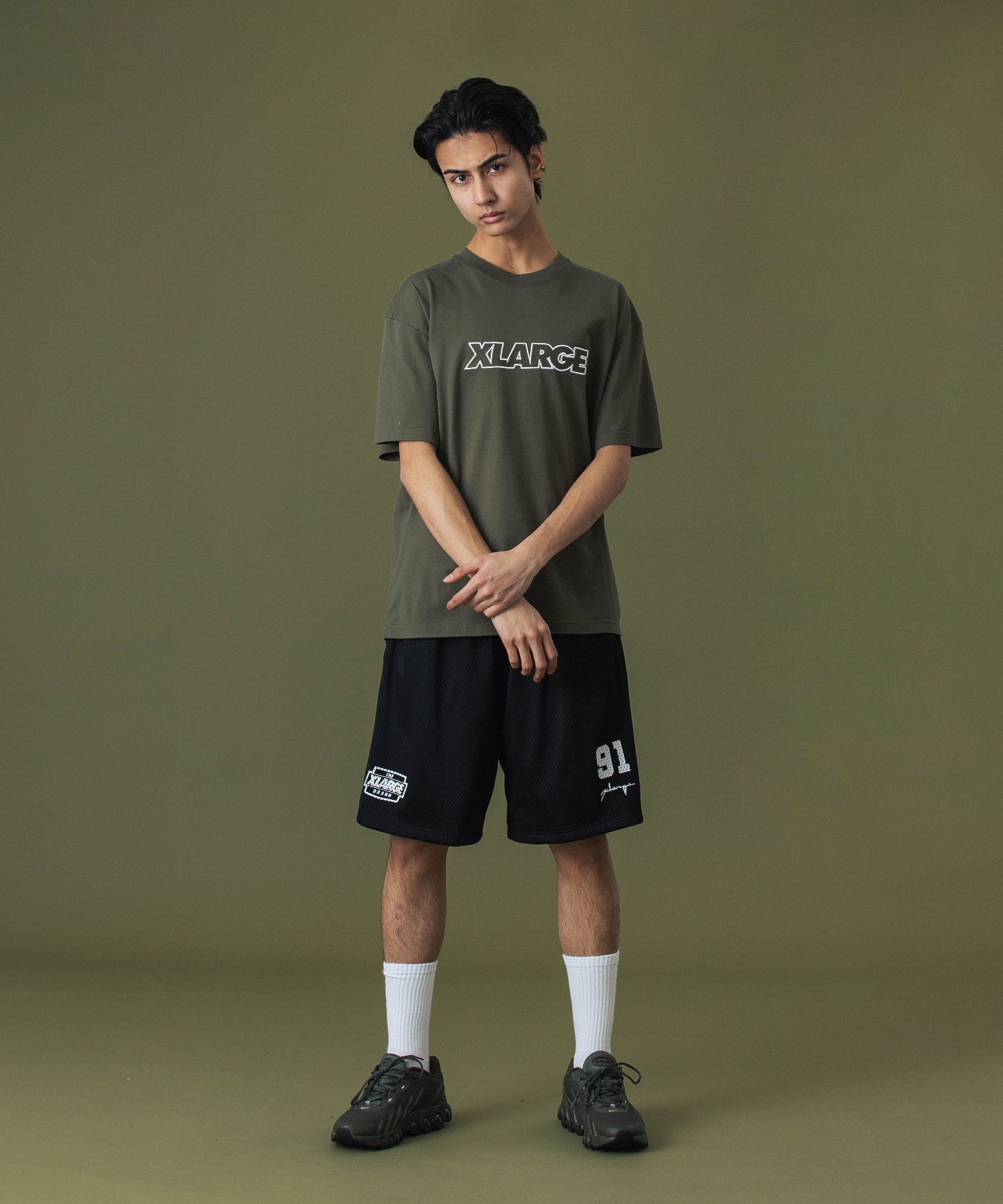 DISTORTION MESH EASY SHORTS
