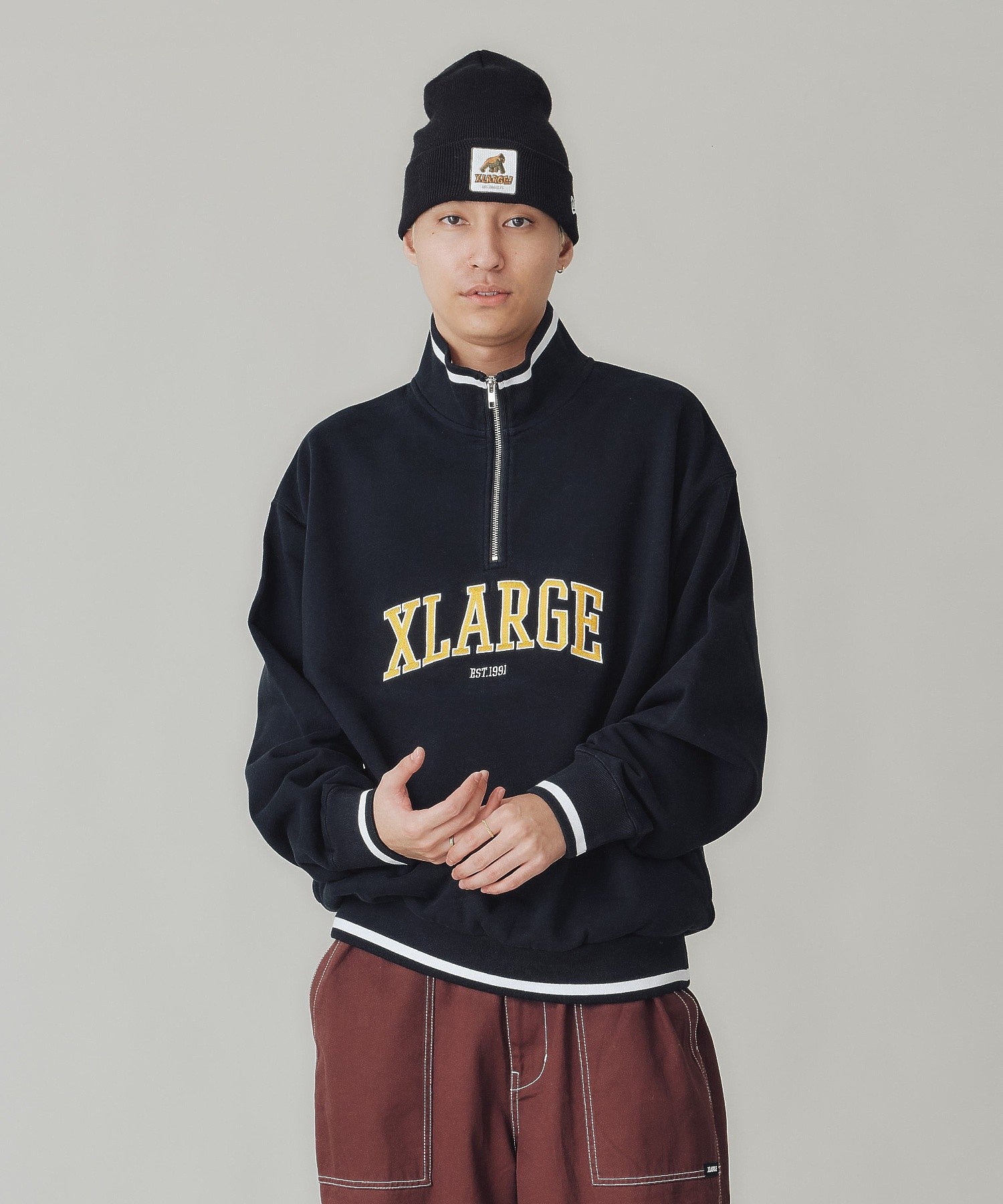 MODEL身長：178cm / 着用サイズ：Lサイズ