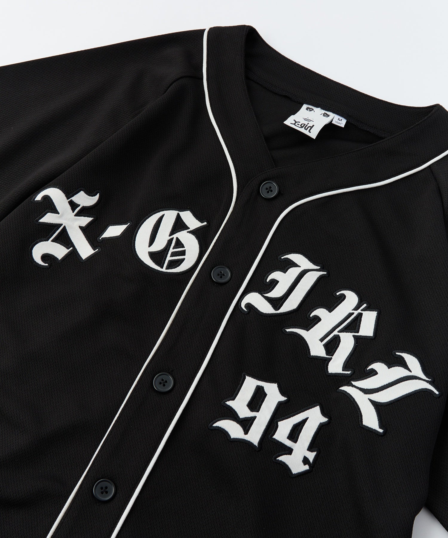OLD ENGLISH LOGO BASEBALL SHIRT