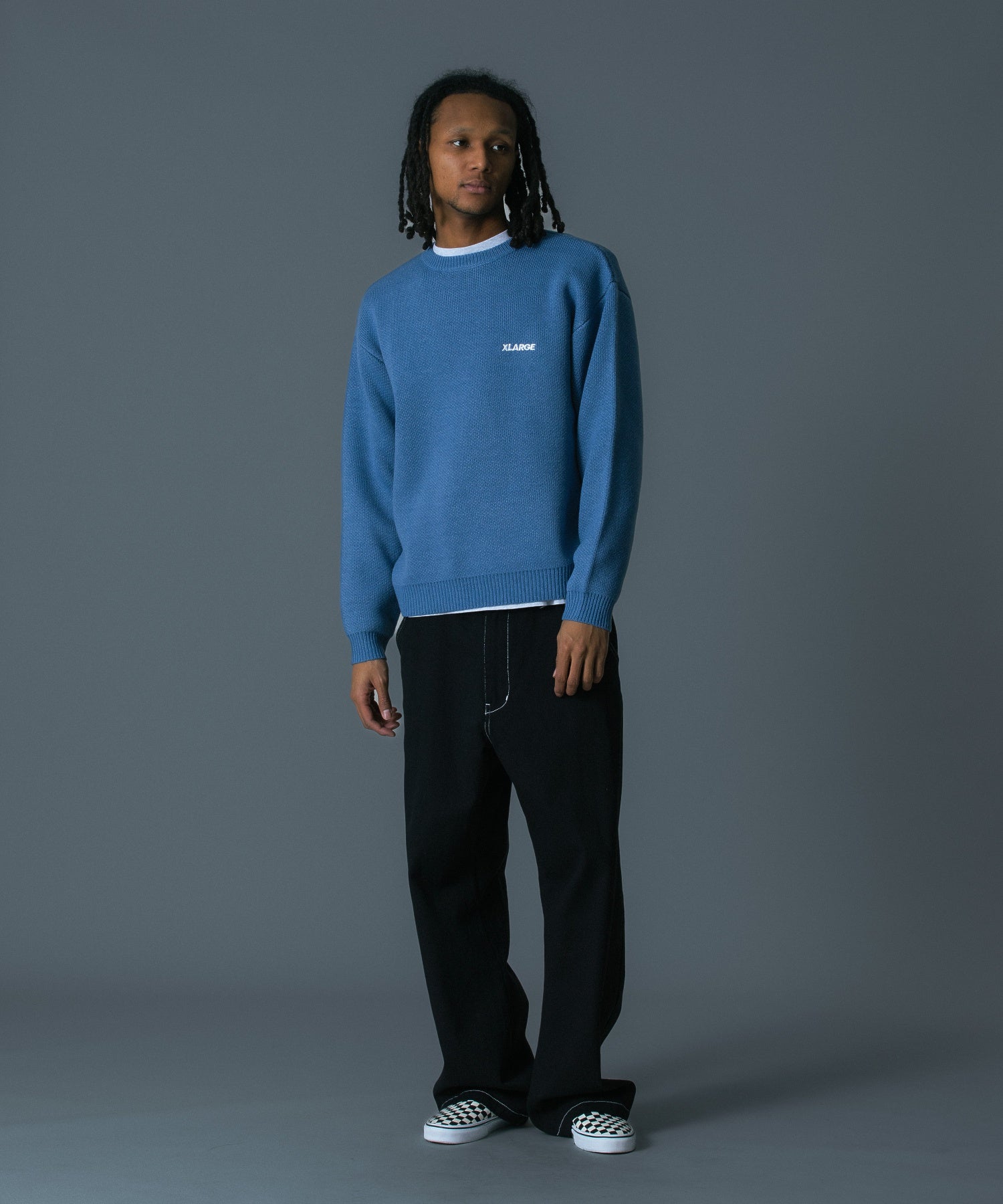 ONE CHU CREWNECK KNIT SWEATER