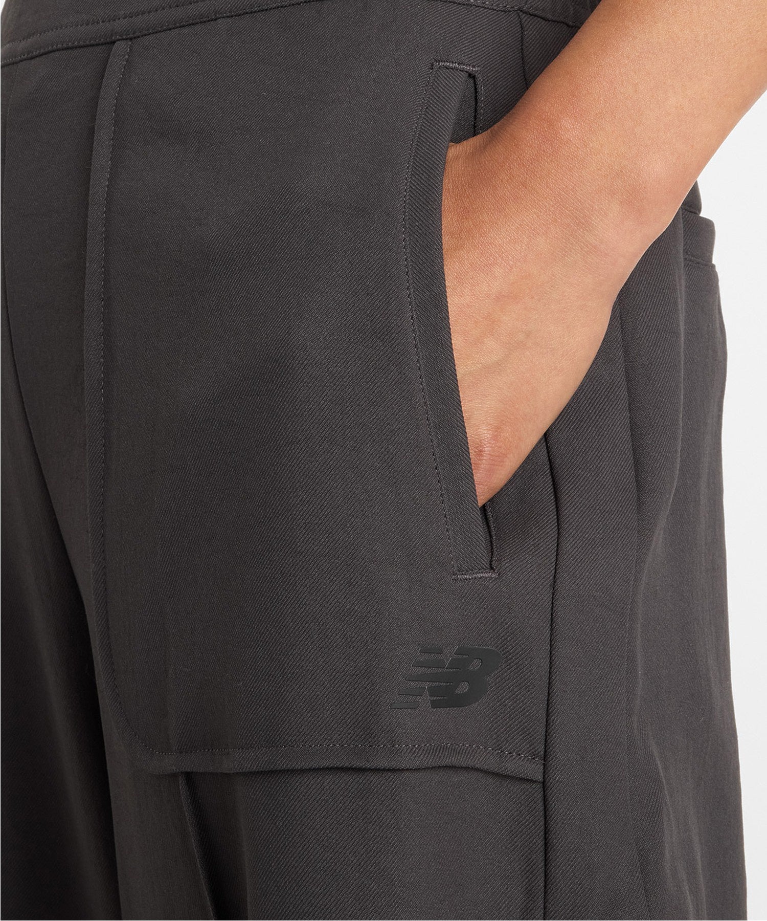 NEW BALANCE/ニューバランス/W NB Grey SIDE SNAP PANT WB61Y2ZJ