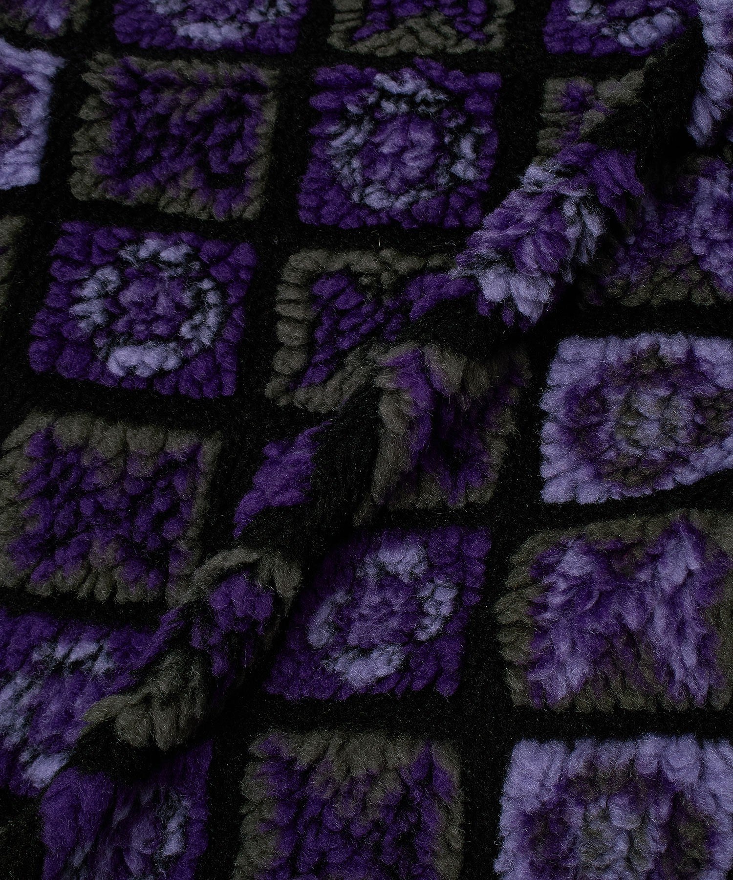 NEEDLES/FUR JACKET - PAPILLON PLAID PILE