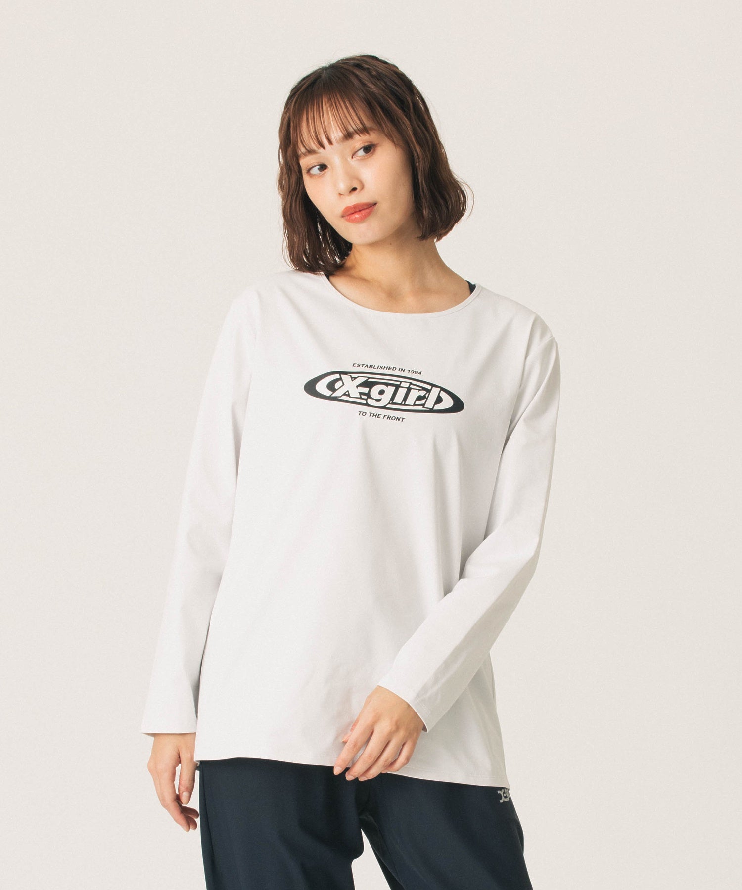 CIRCLE LOGO LS TEE