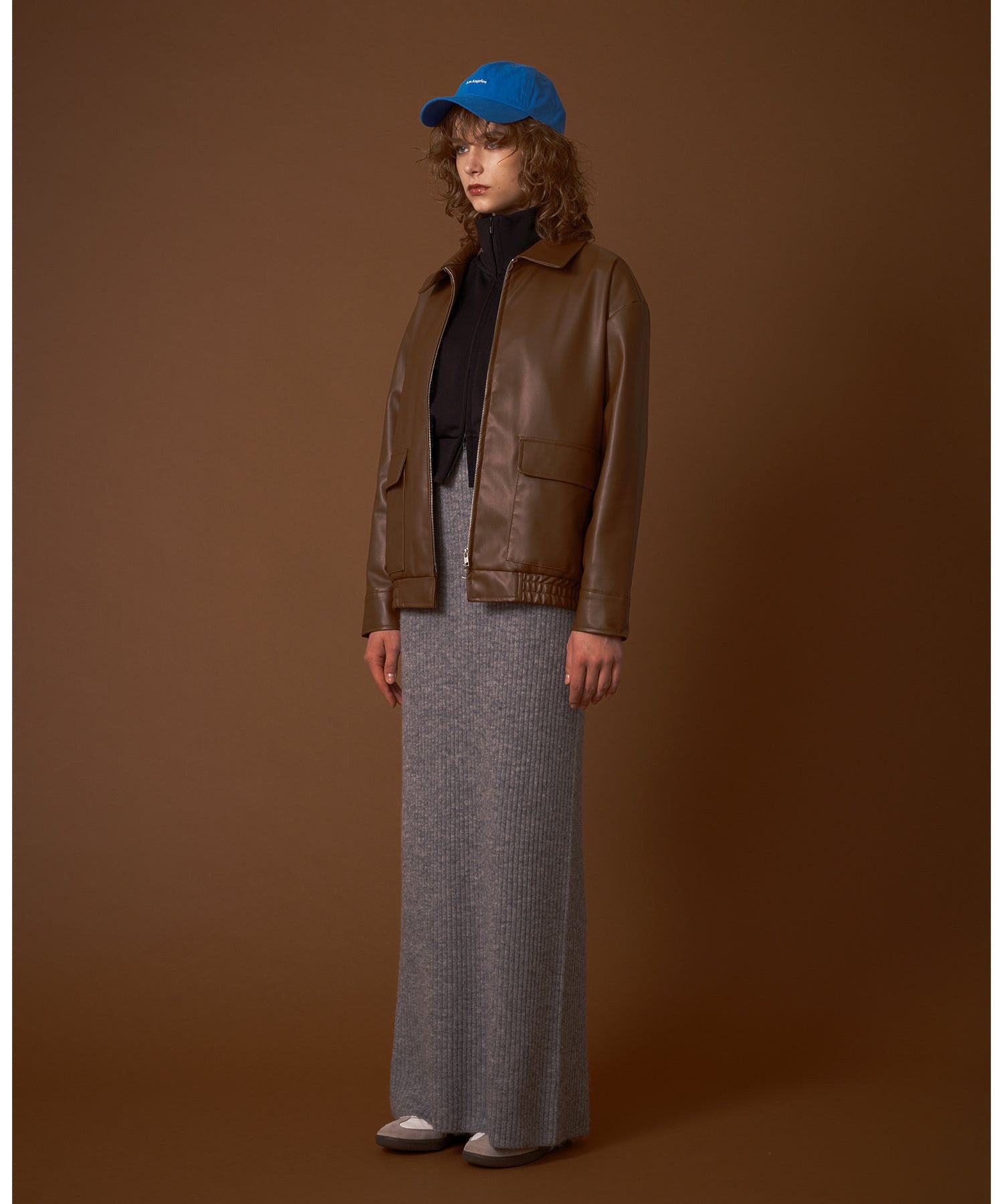 FAUX LEATHER BLOUSON DISPATCHER NO.8