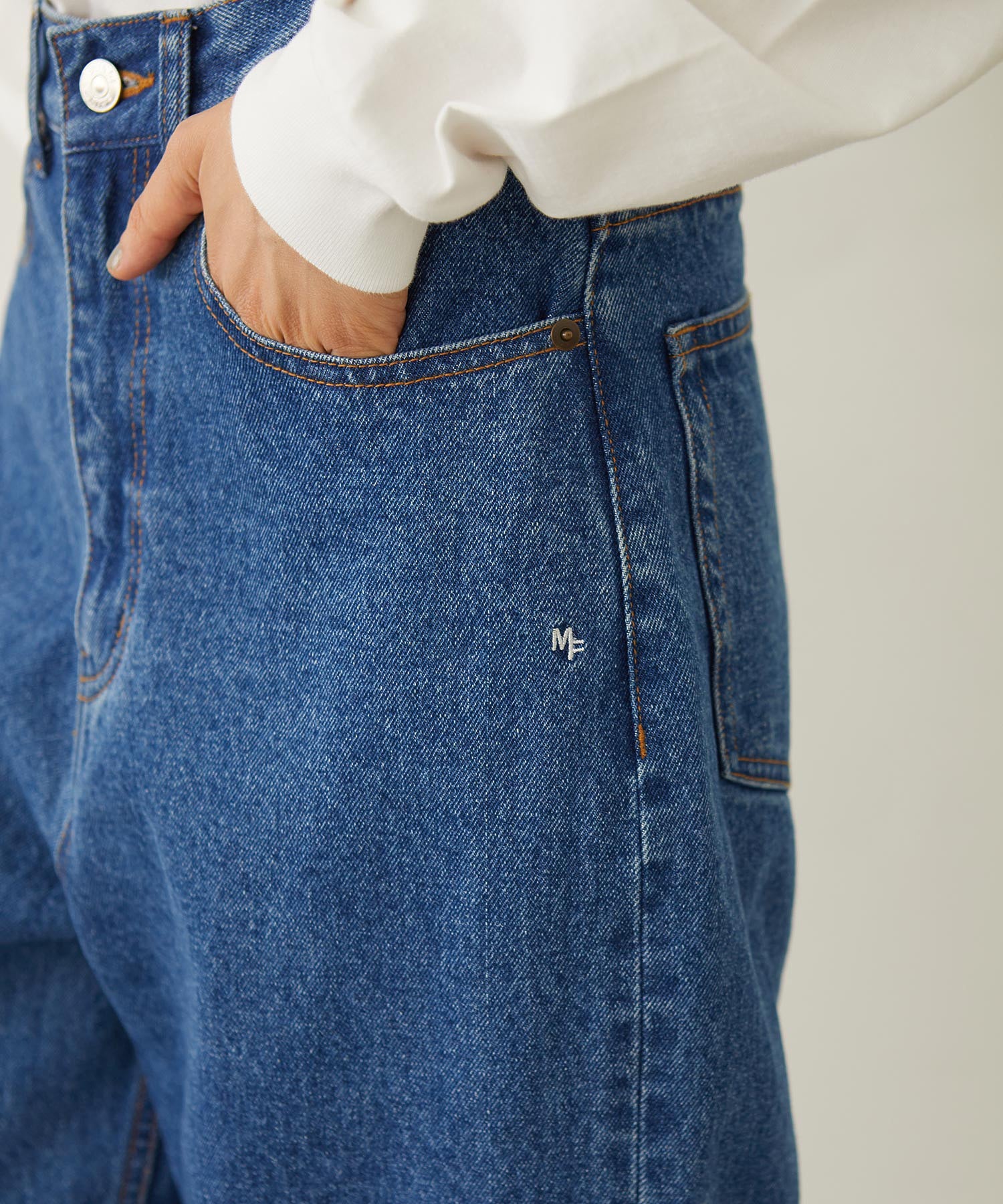 BOYFRIEND LOOSE DENIM PANTS