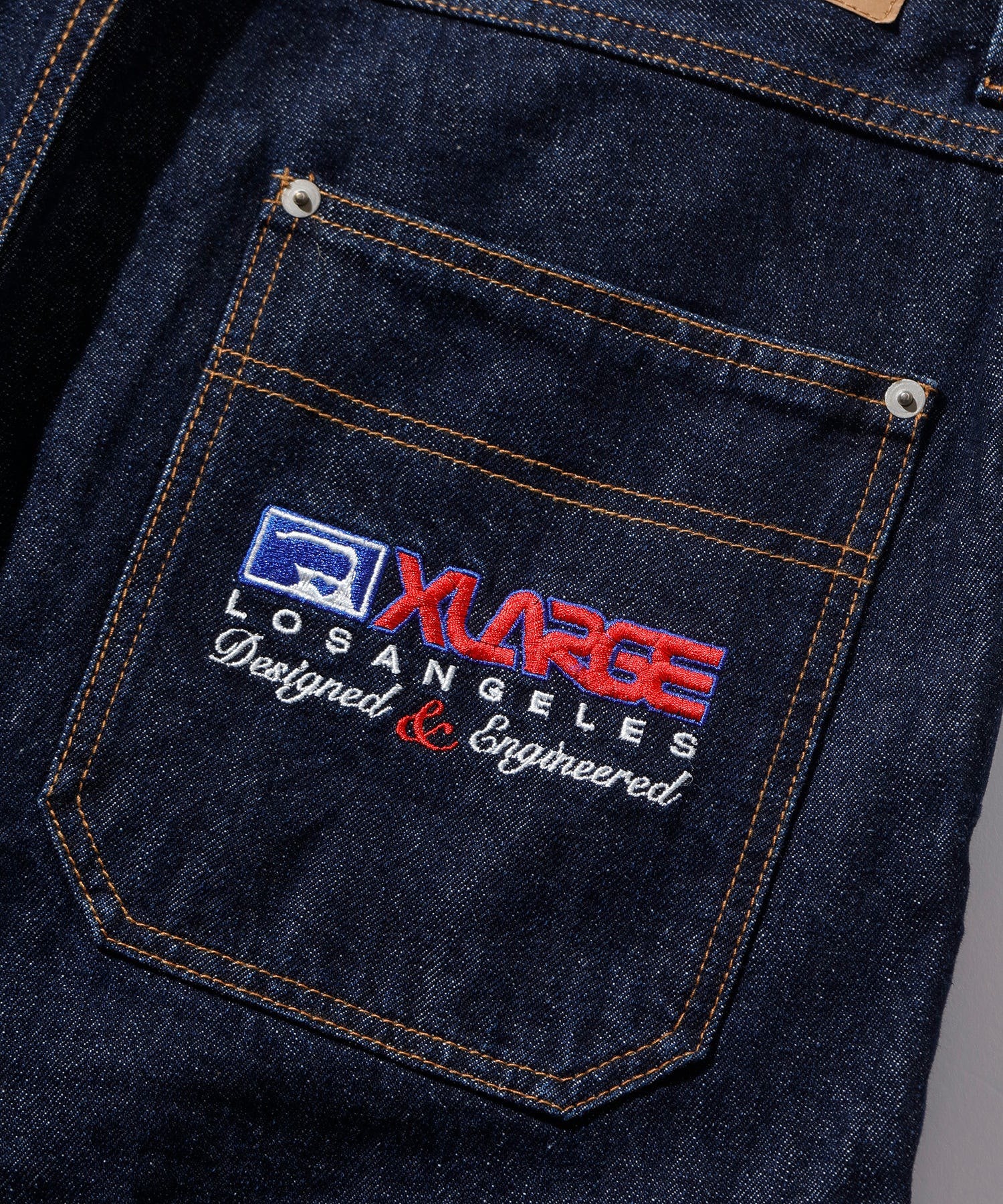 XLARGE INC DENIM CARGO PANTS