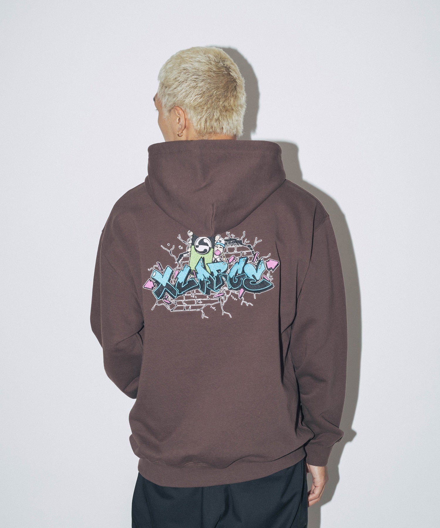 AEROSOL GAFFITI HOODED SWEATSHIRT