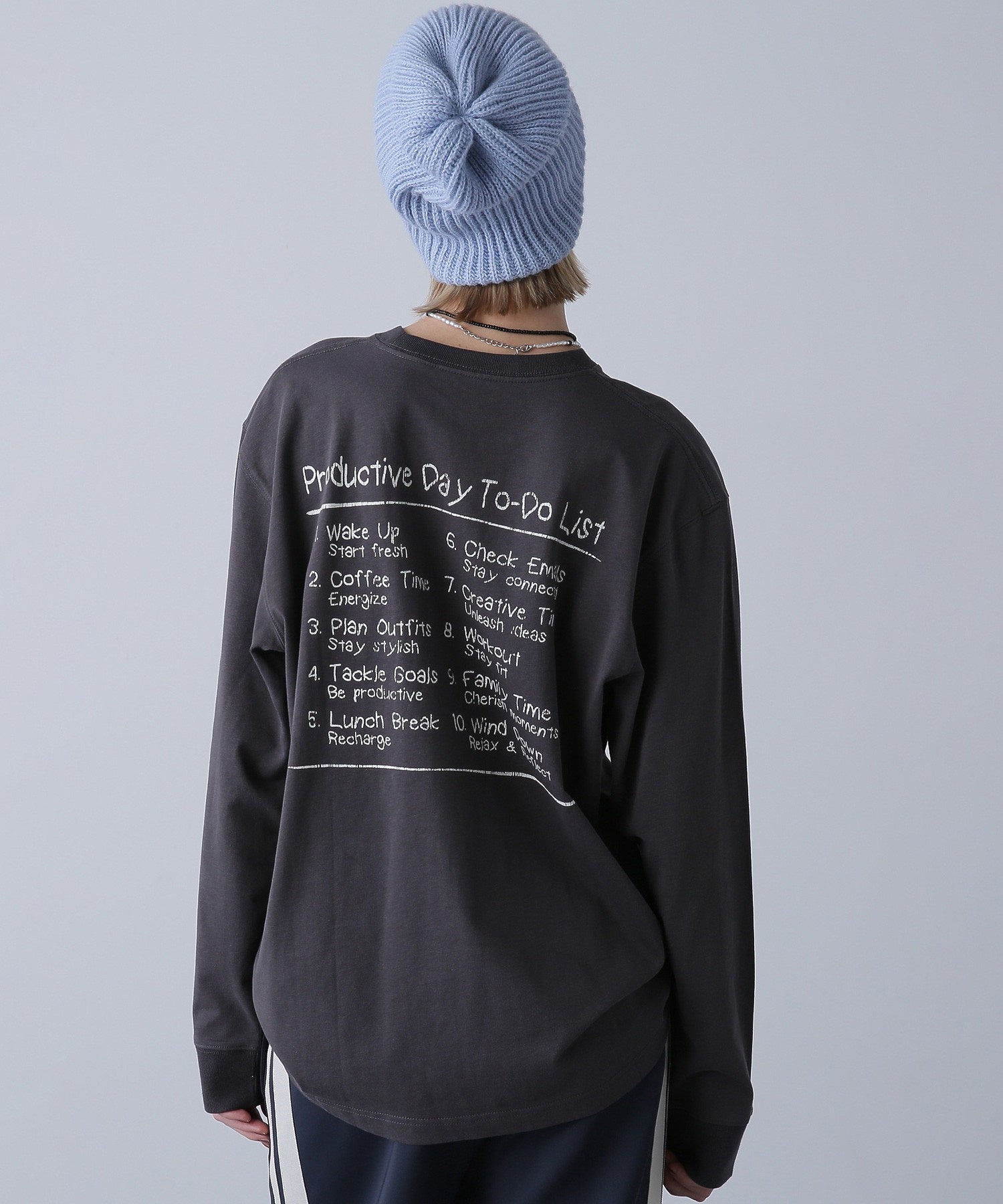 【WEB・一部店舗限定】プリントロングTシャツ