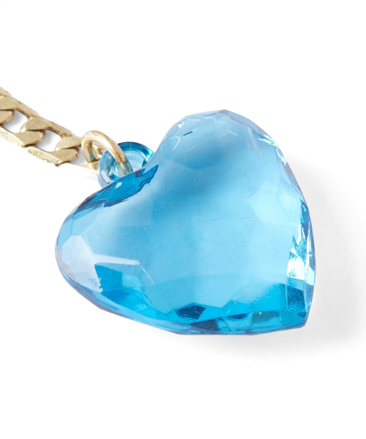 HEART AND LOGO WITH KEY CHARM