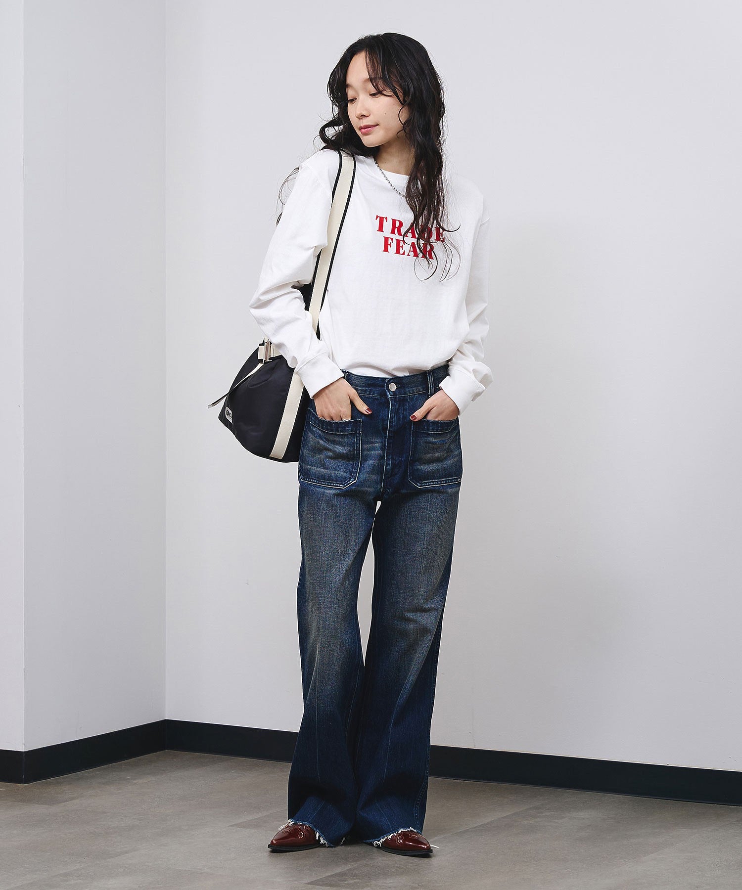 model:161cm 着用サイズ:ONE SIZE