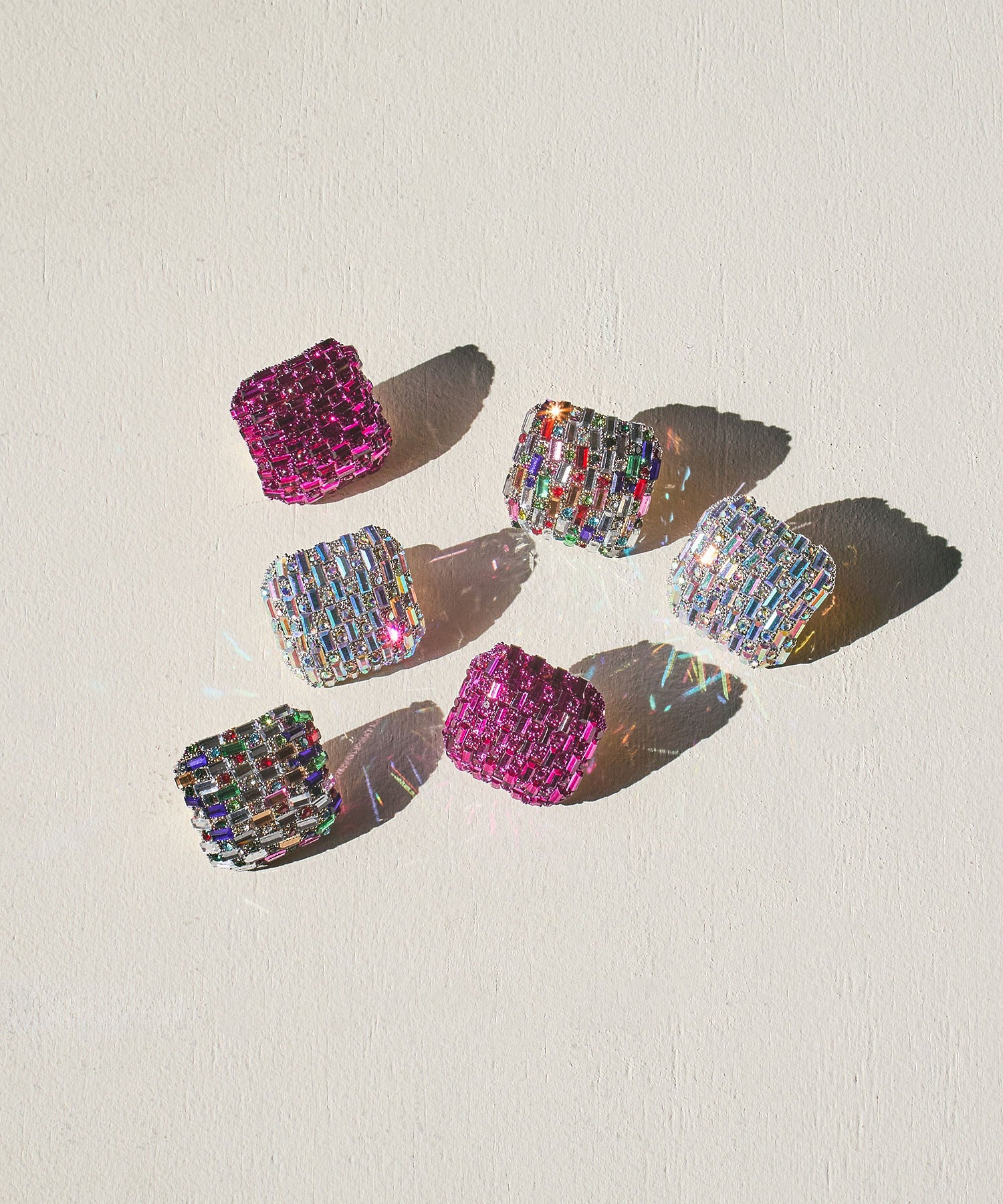 MIRROR BALL EARRING