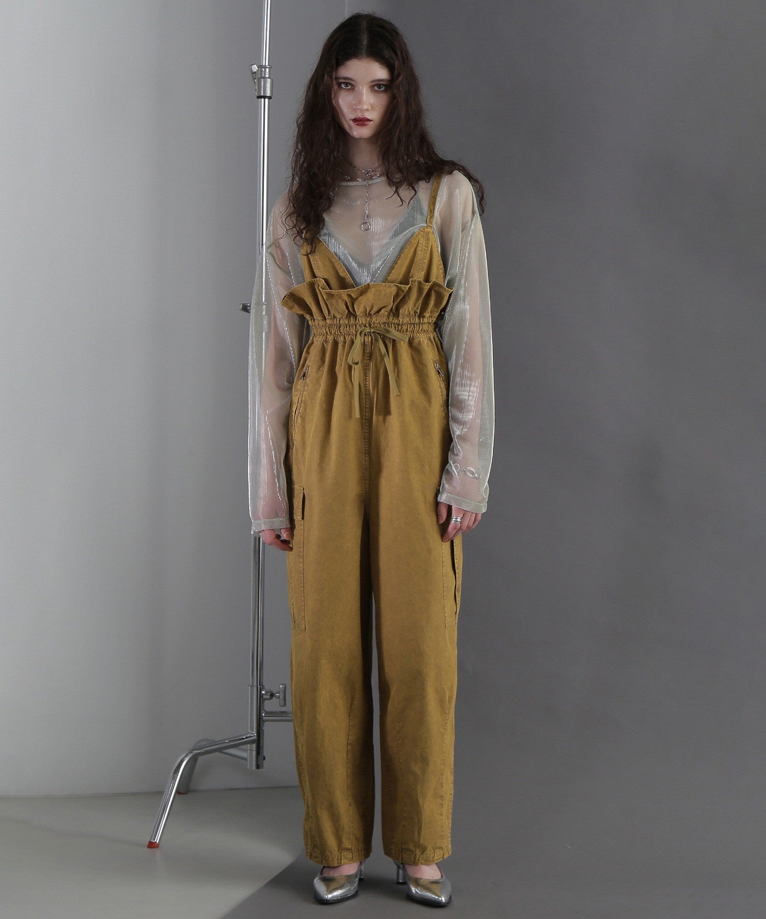 キャミソールコンビネゾン