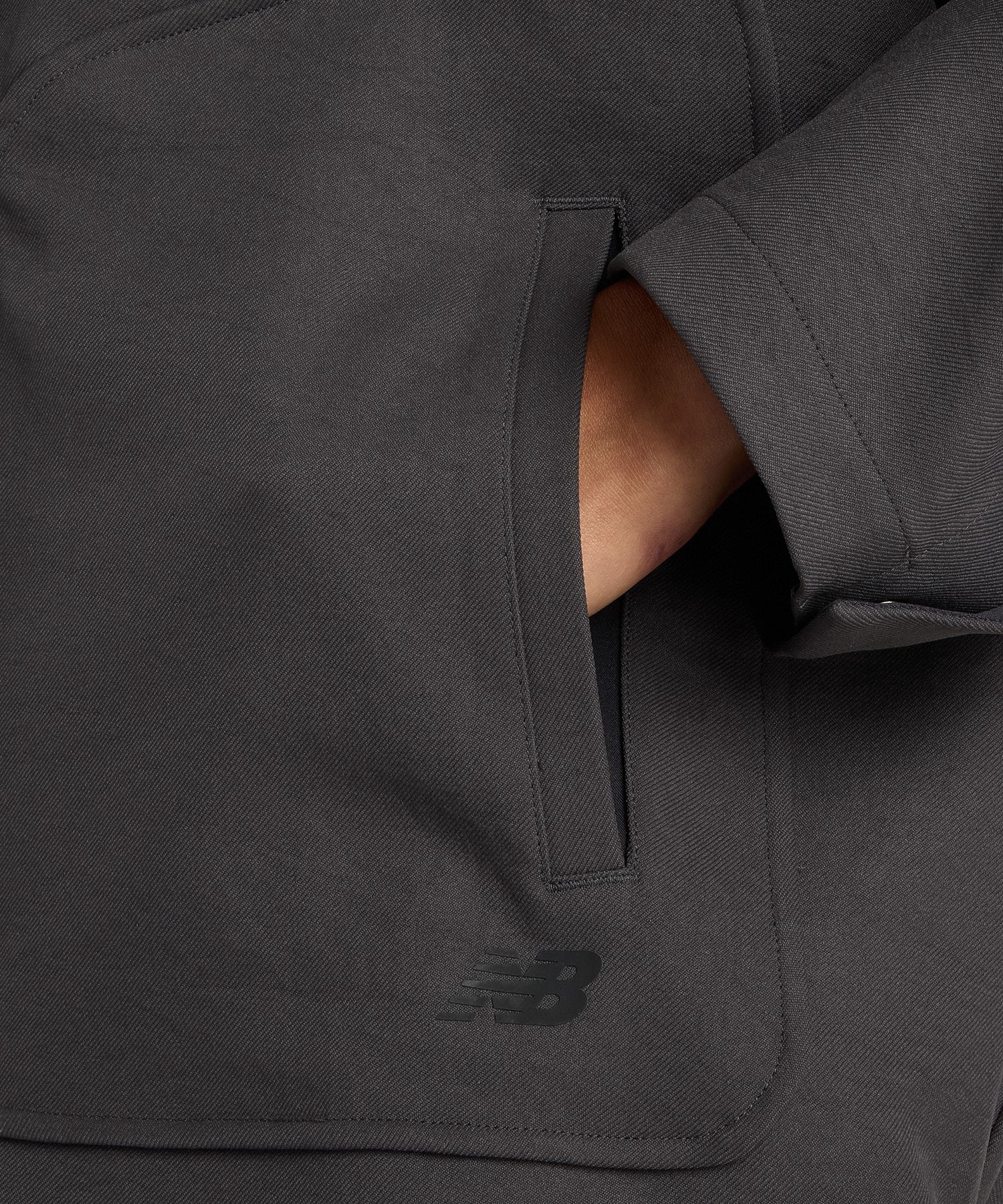 NEW BALANCE/ニューバランス/W NB Grey NOCOLLAR JACKET WJ61784L