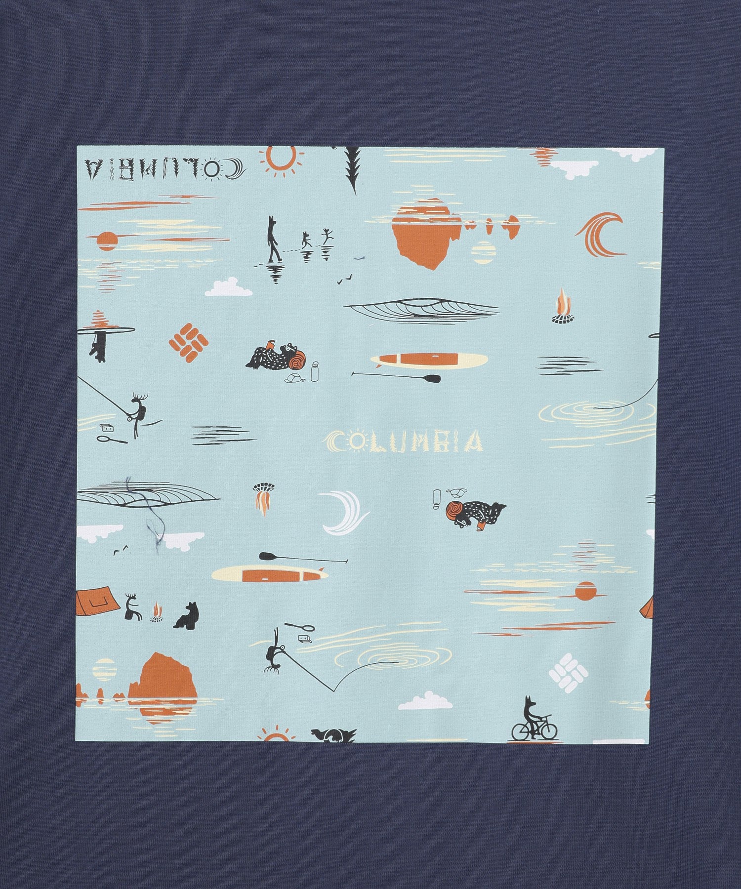 Columbia/コロンビア/Lake to Avenue Graphic LS Tee PM0529