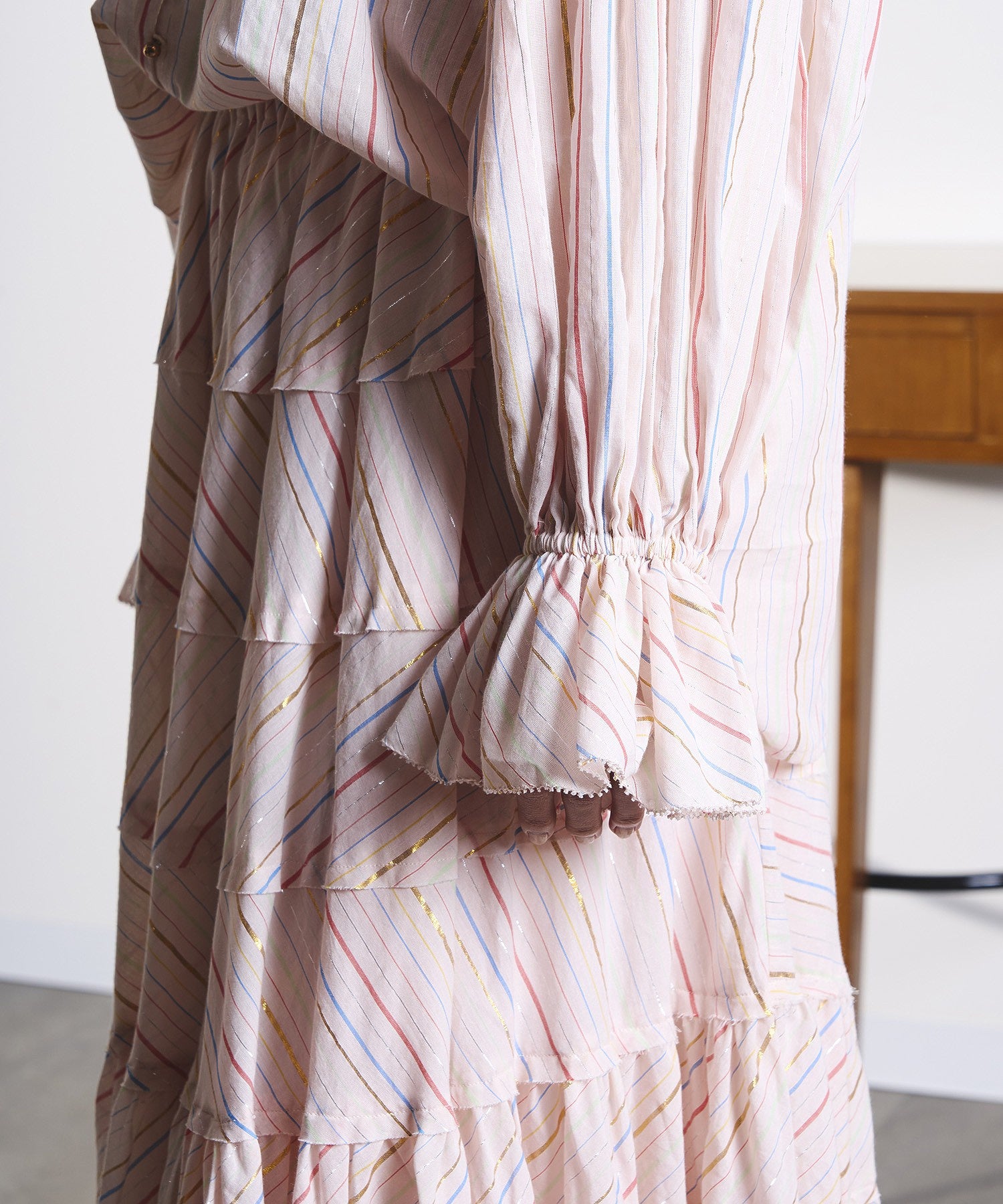 mag.by c/STRIPE CIRCLE SKIRT