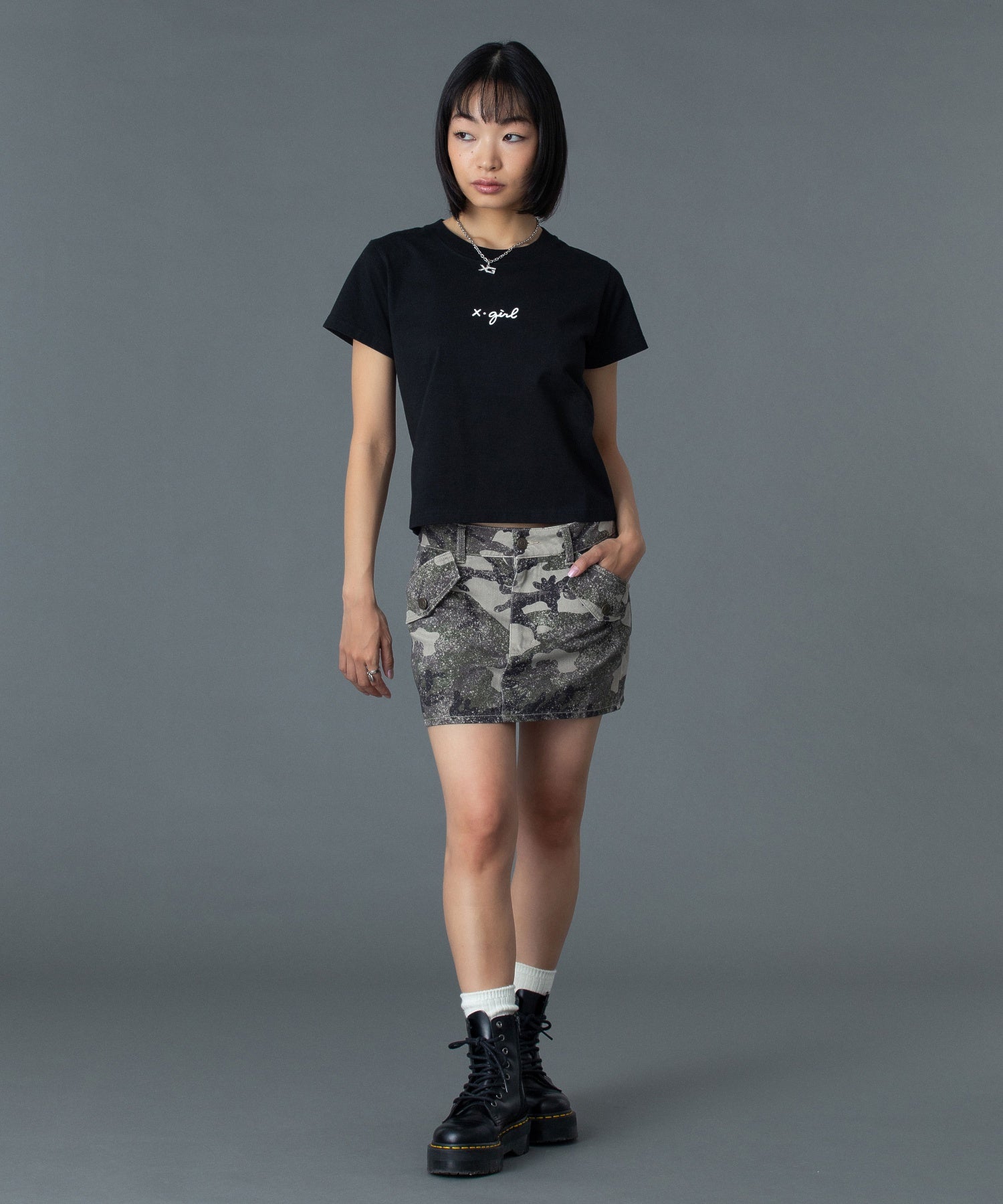 CURSIVE LOGO S/S BABY TEE