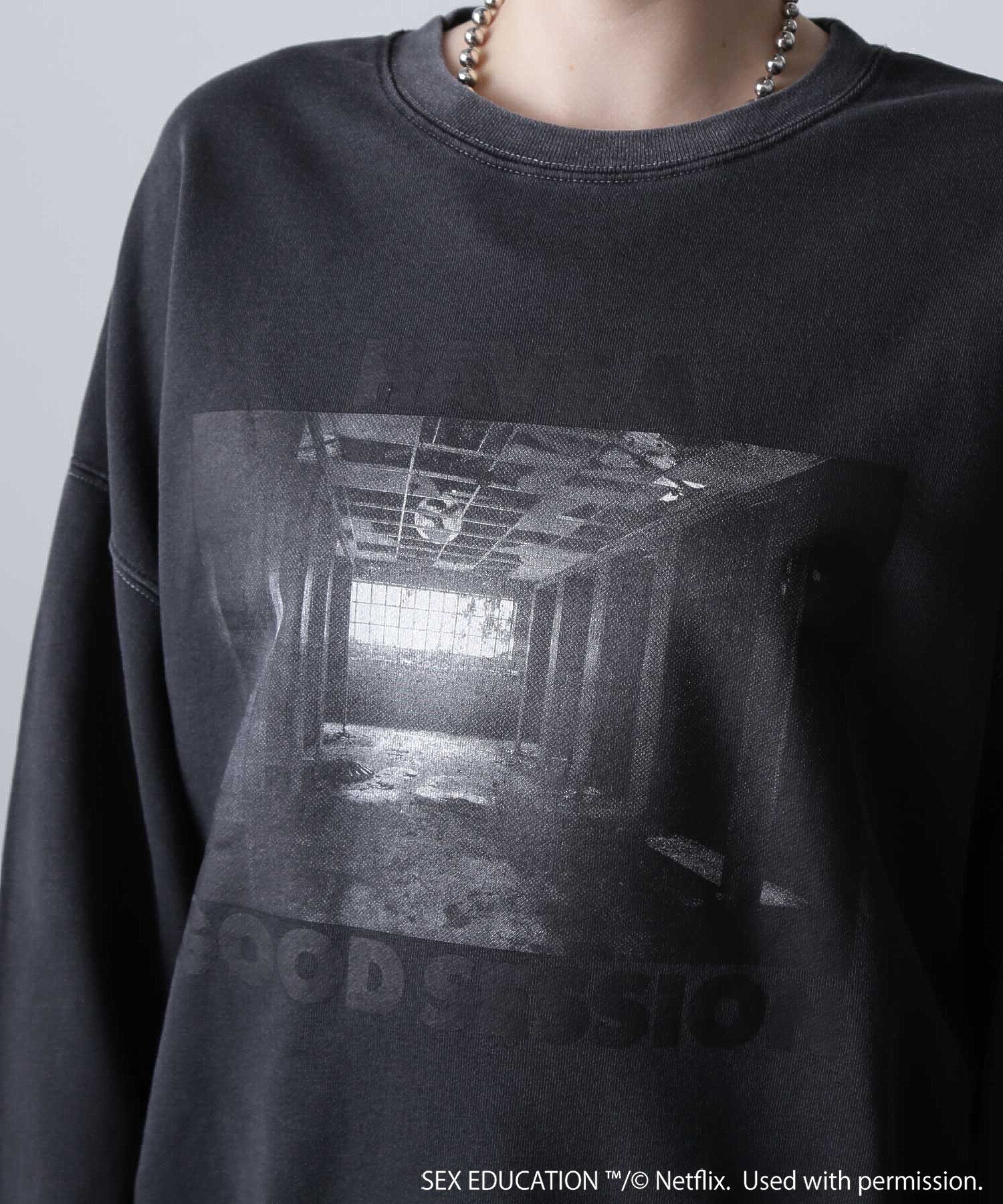 Netflix Series ‘SEX EDUCATION’ × ROSE BUD/PHOTO PRINT PULLOVER