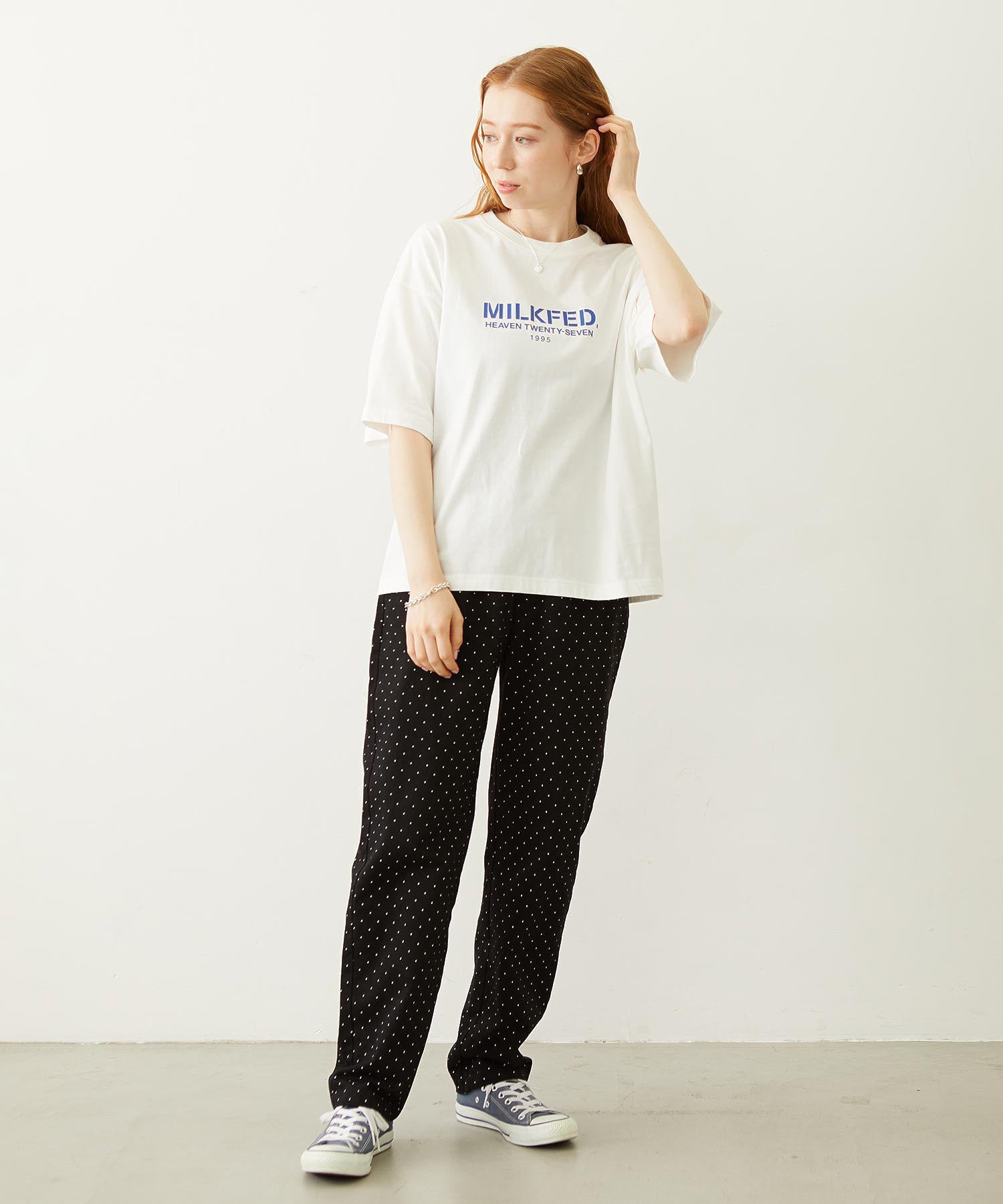 STENCIL LOGO WIDE S/S TEE