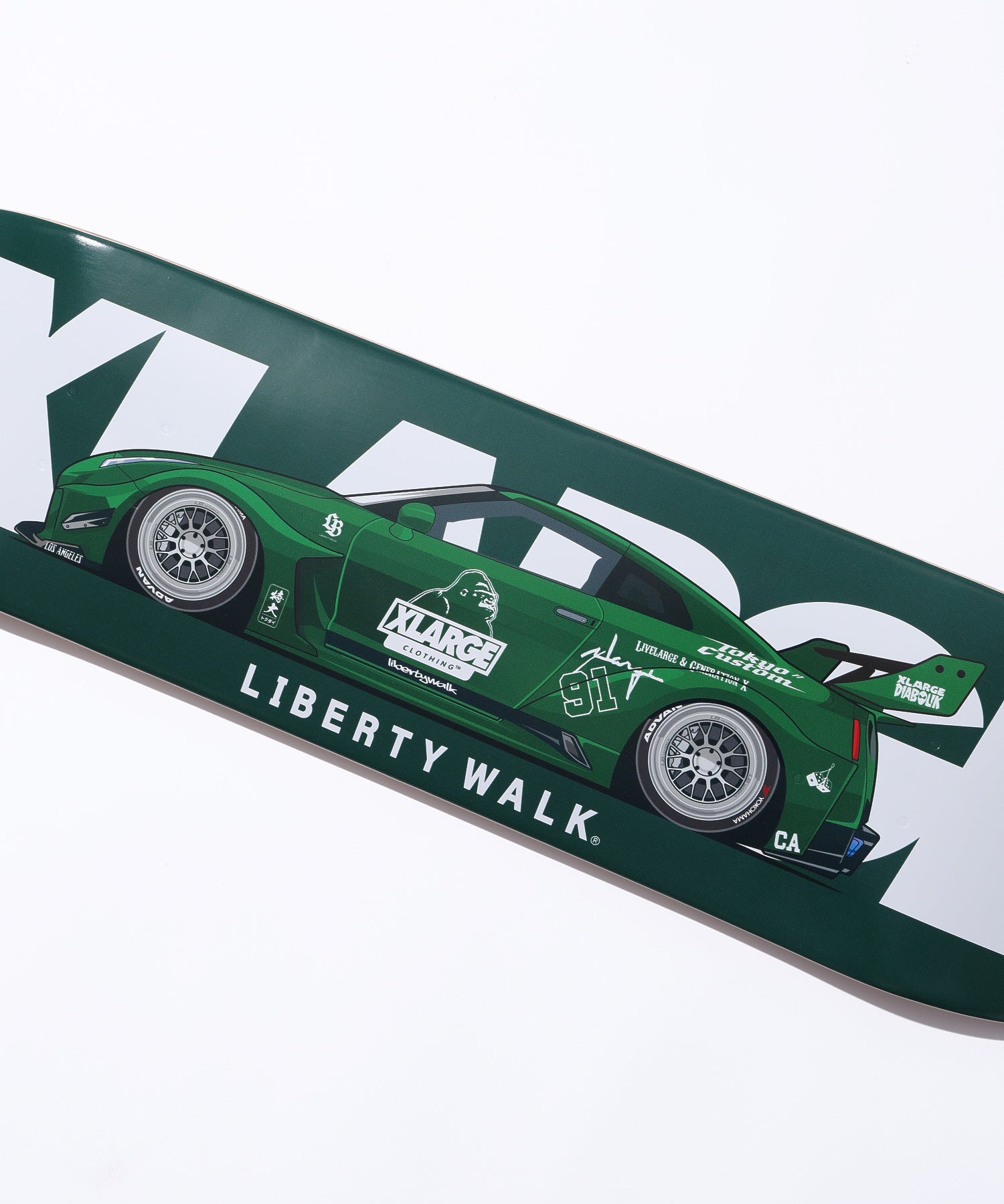 XLARGE×LIBERTY WALK SKATE DECK