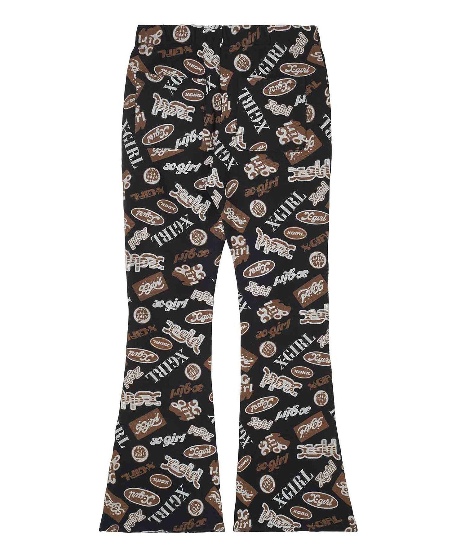 ALL OVER PRINT FLARE PANTS X-girl