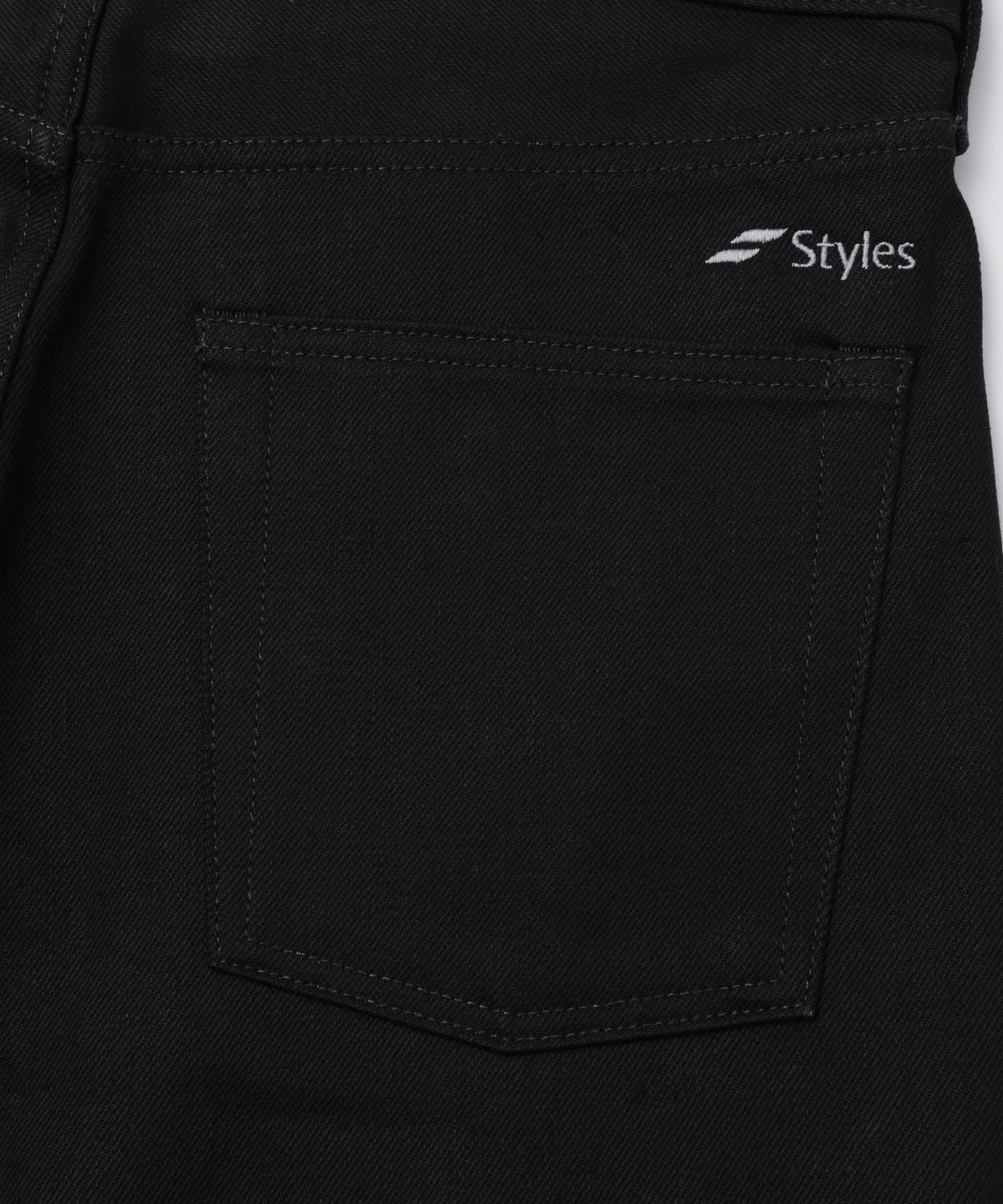【別注】Styles CRC/コットンリサーチクラブ/EX SELVAGE BLACK DENIM JEANS JPC-11