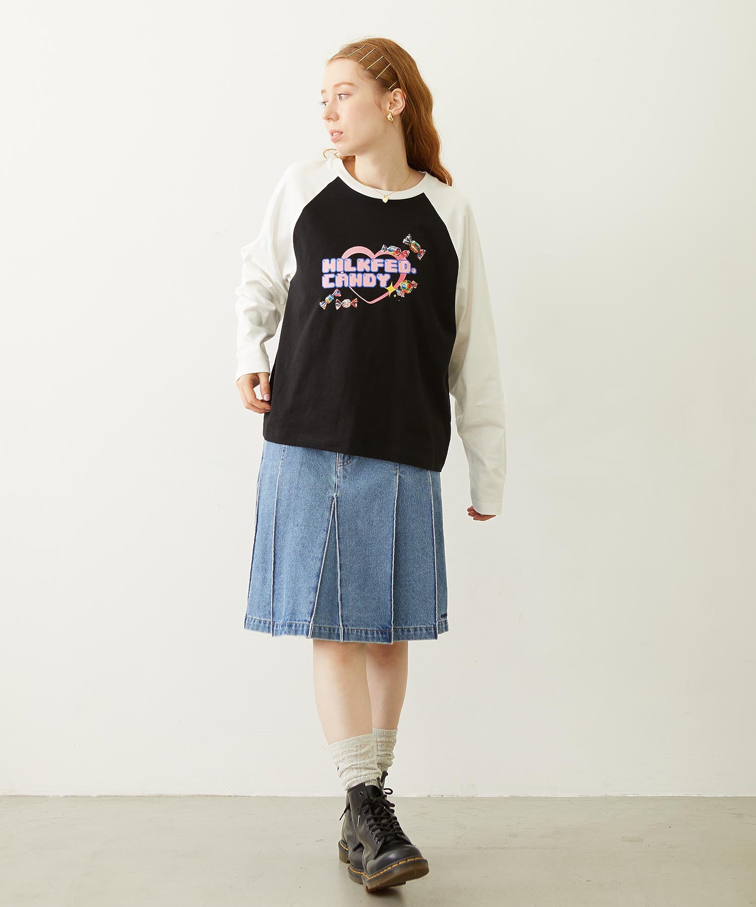 CANDY HEART LOGO B/B TEE