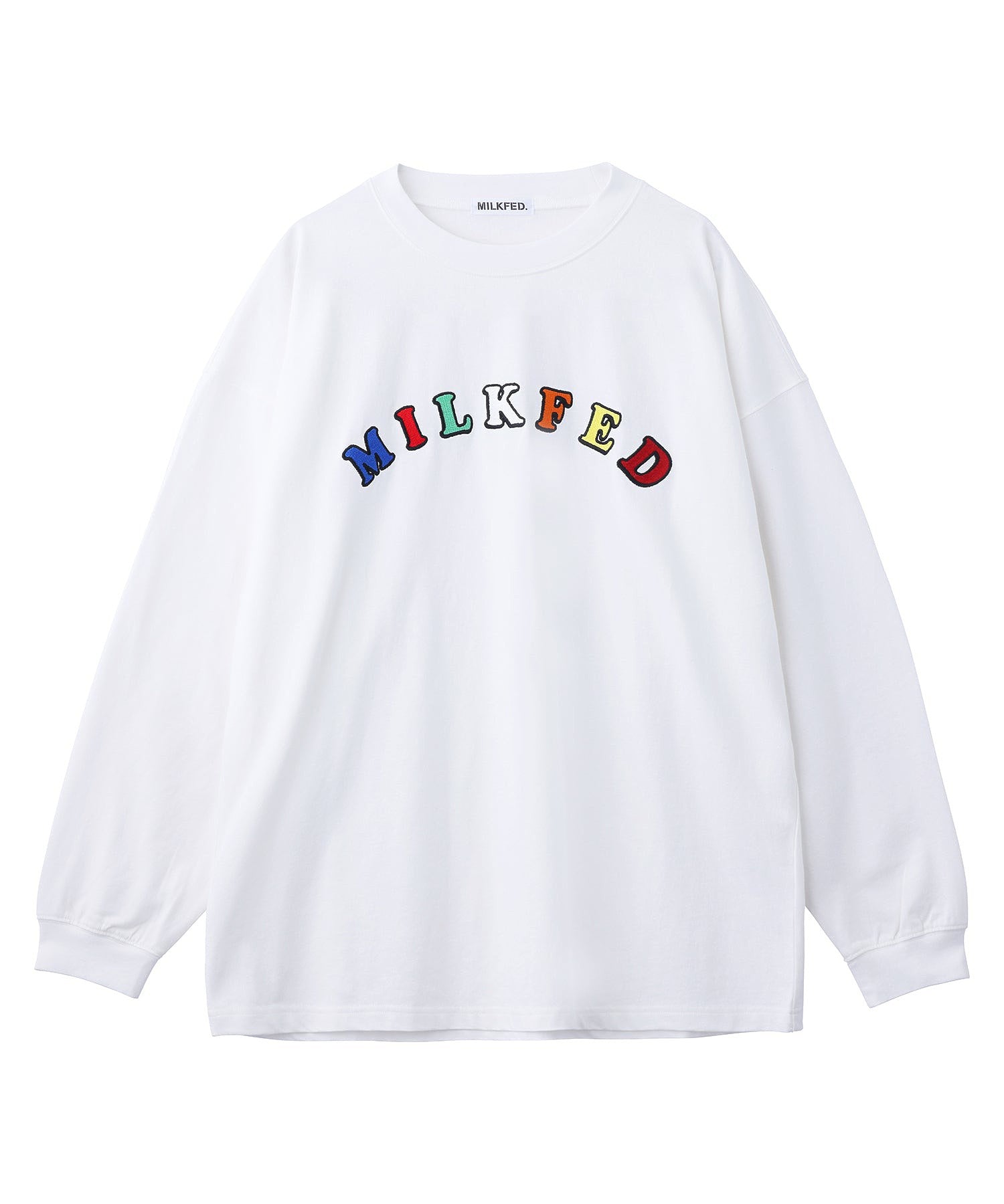 EMBROIDERYED ARCH LOGO L/S TOP MILKFED.