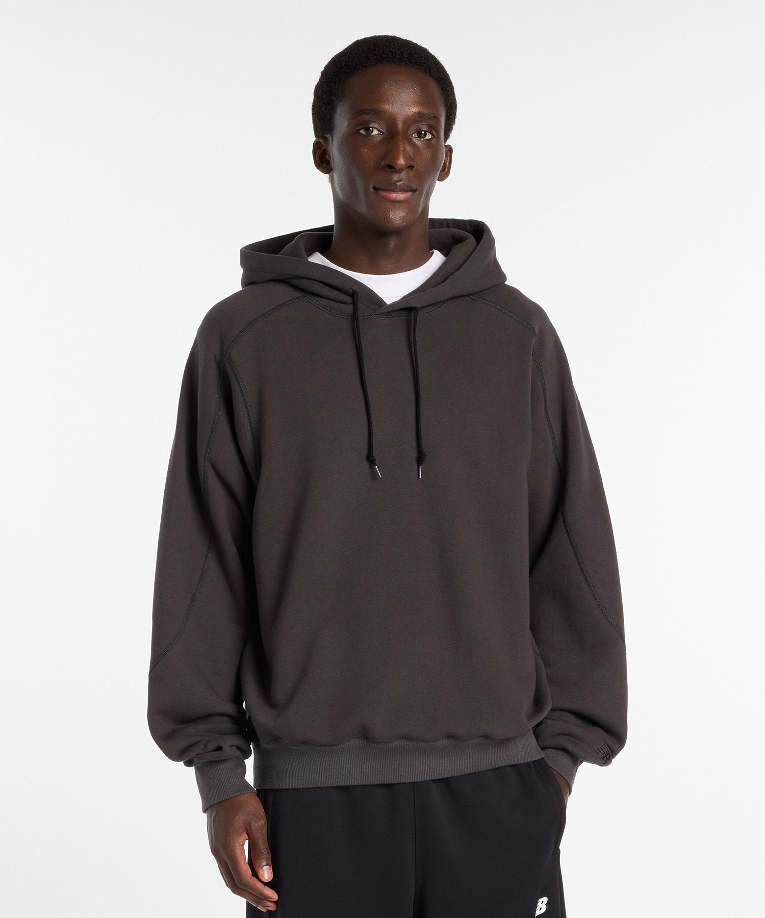 NEW BALANCE/ニューバランス/NB Grey Regular Fit Hoodie MT61F3LL