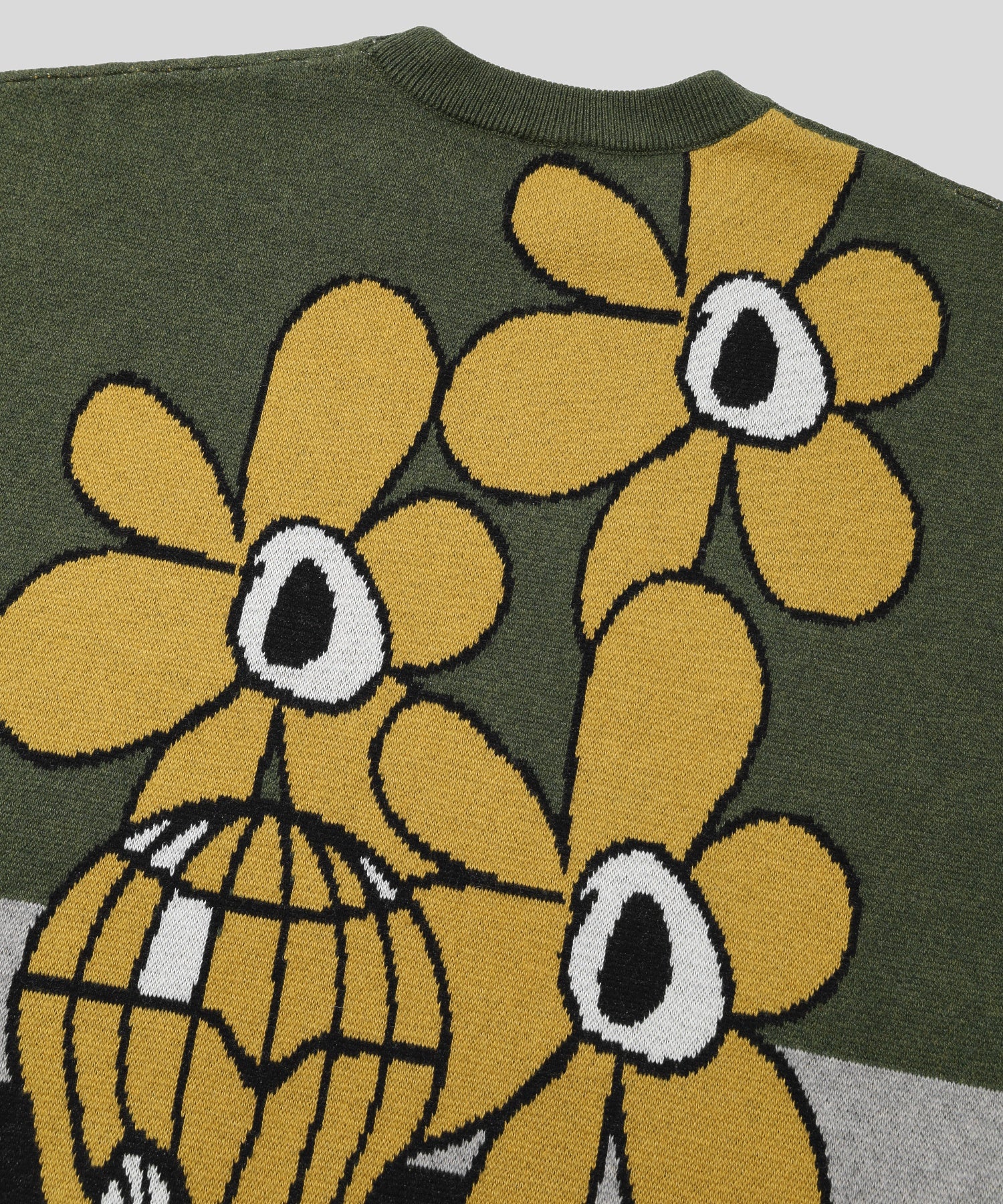 PERKS AND MINI/パークスアンドミニ/WORLD MELT KNIT CREWNECK 8645