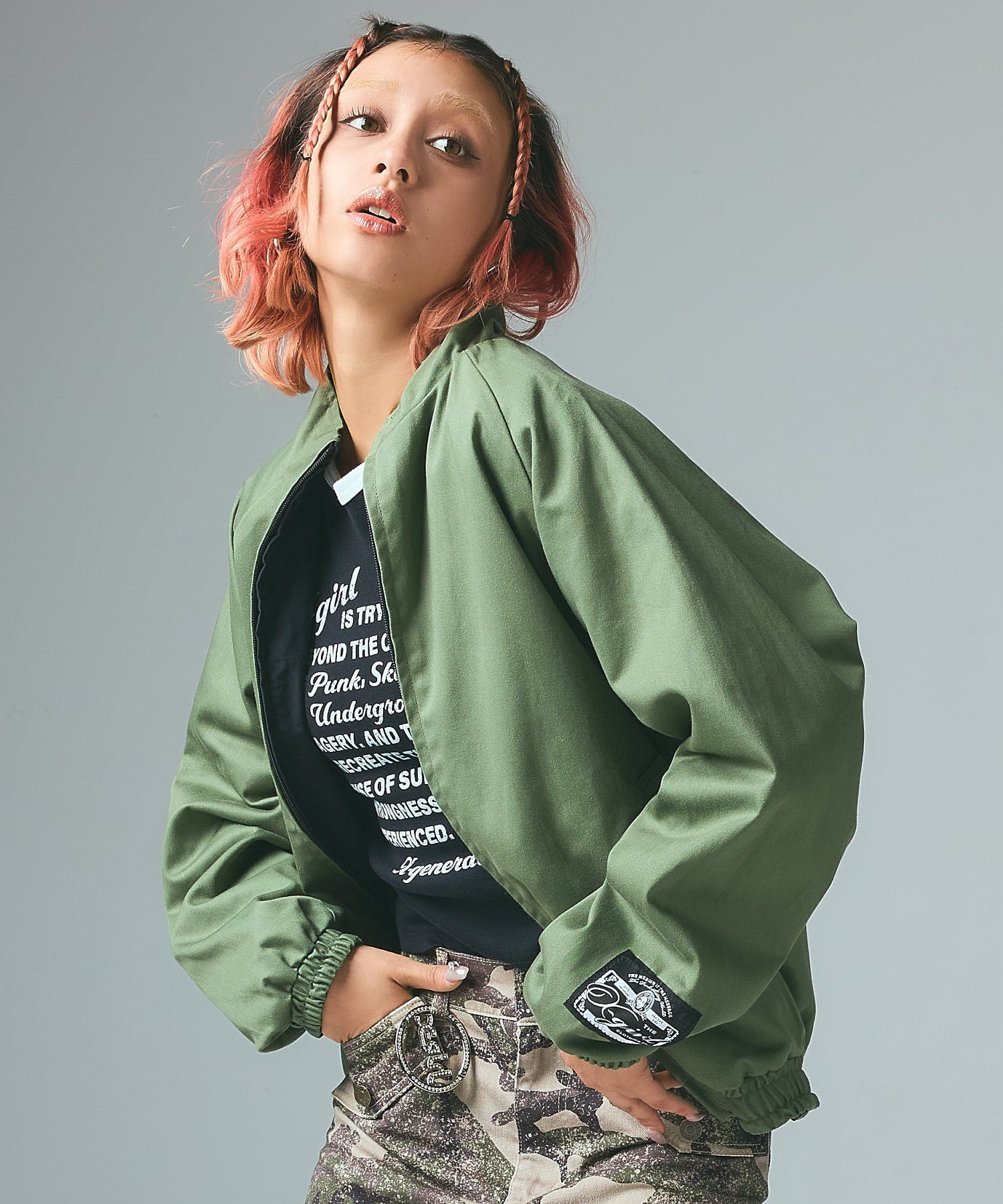 DOUBLE FACE REVERSIBLE JACKET