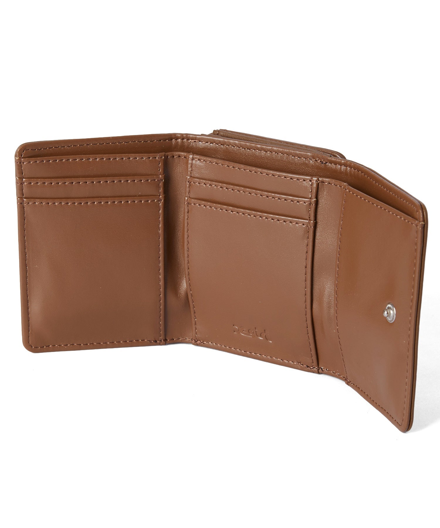 EMBOSSED FACE MINI WALLET