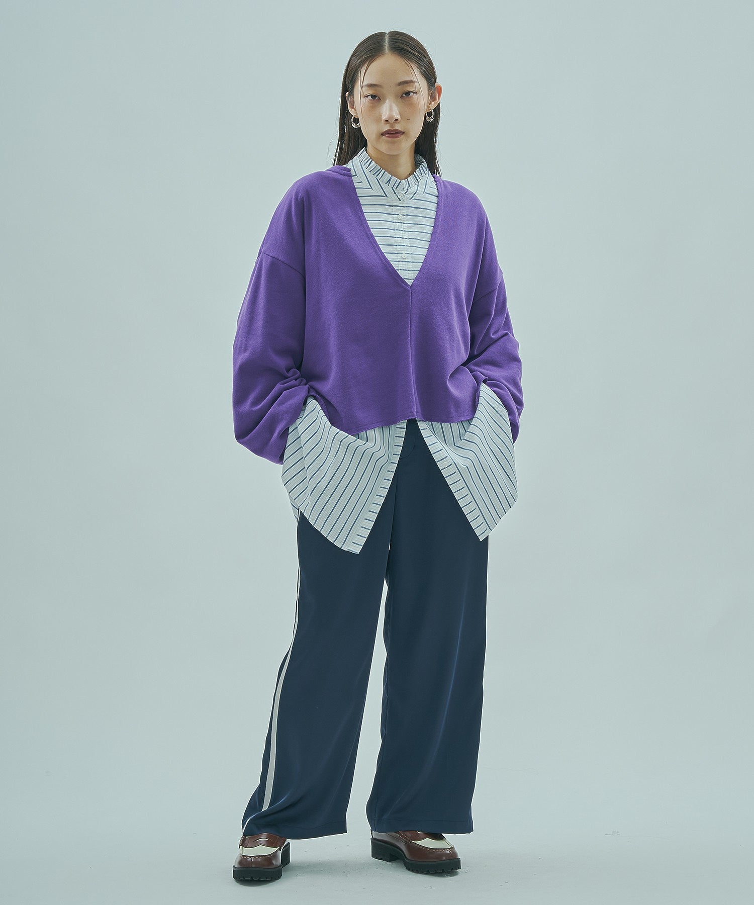 model:163cm 着用サイズ:M