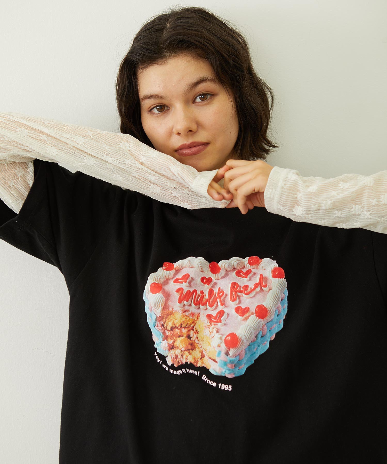 ANNIVERSARY CAKE WIDE S/S TEE