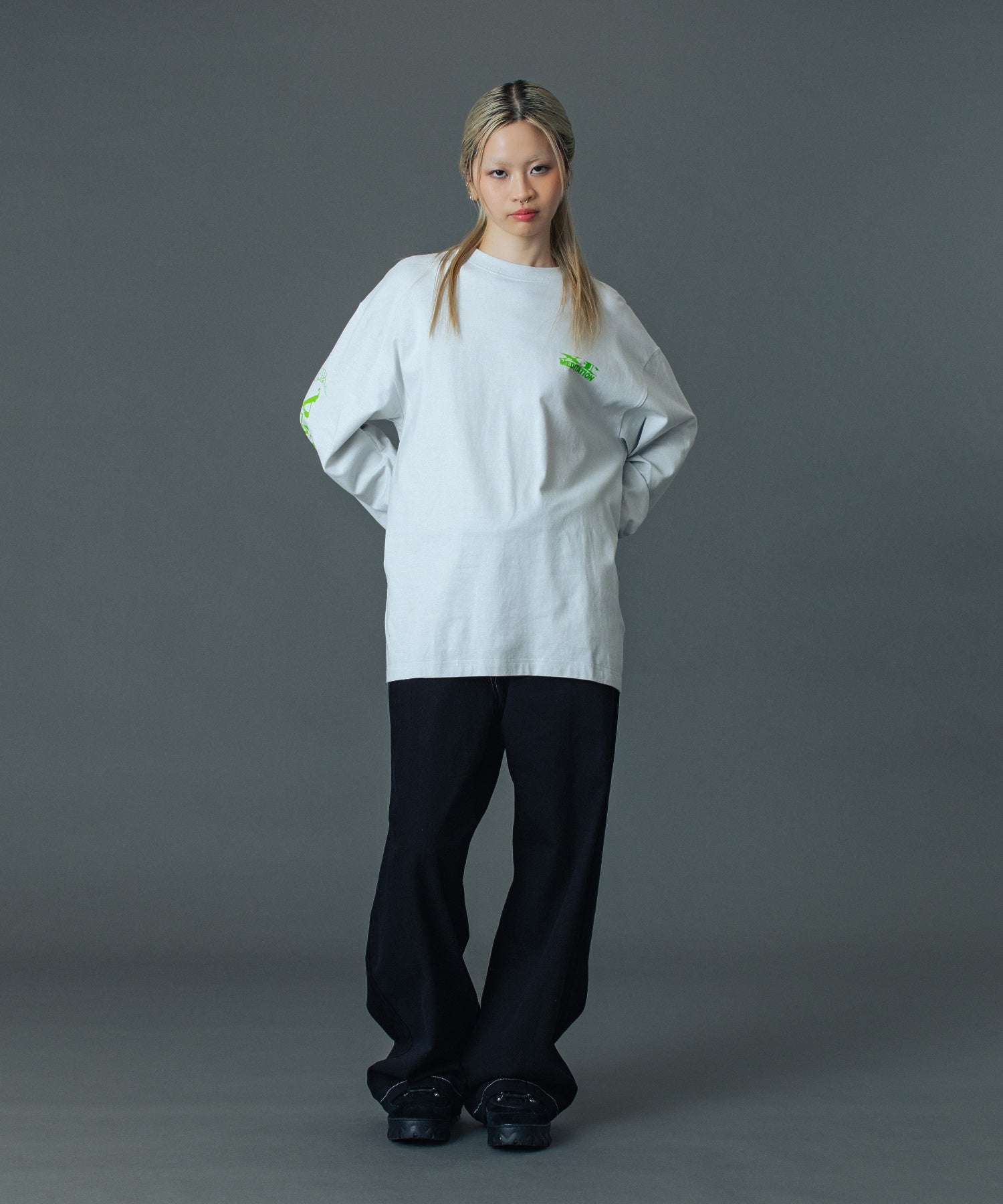 XL MEDITATION L/S TEE