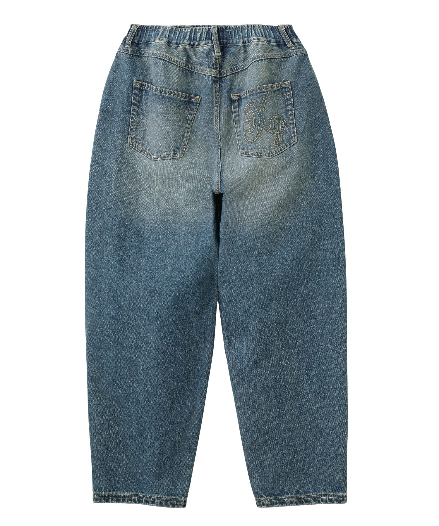 BARREL FIT EASY DENIM PANTS
